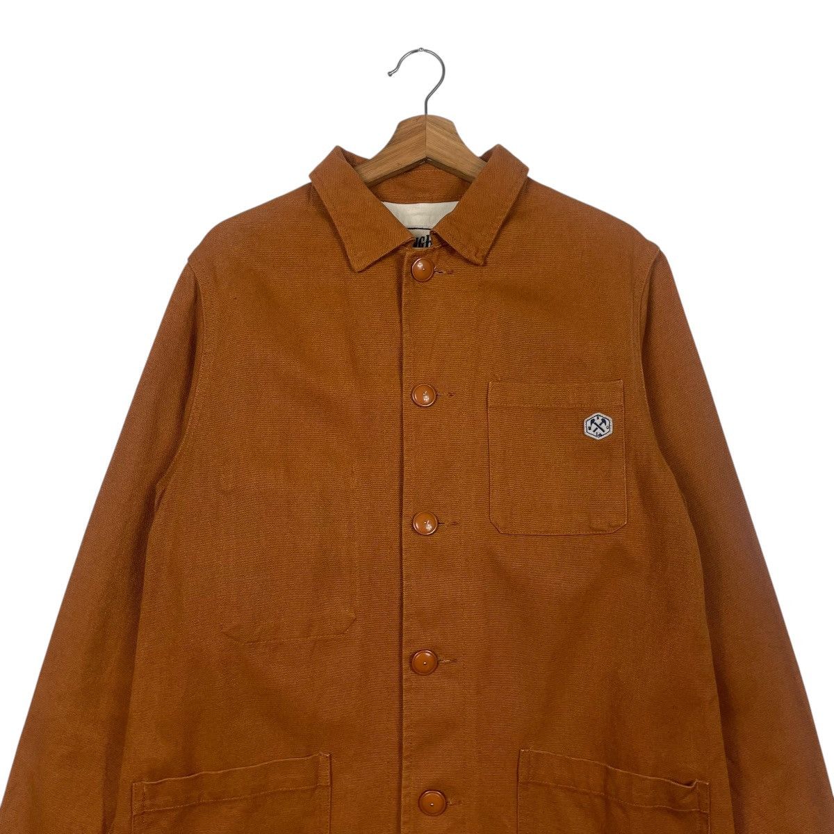 The Stronghold 💥THE STONGHOLD CANVAS BUTTON JACKET Size US S / EU 44-46 / 1 - 2 Thumbnail