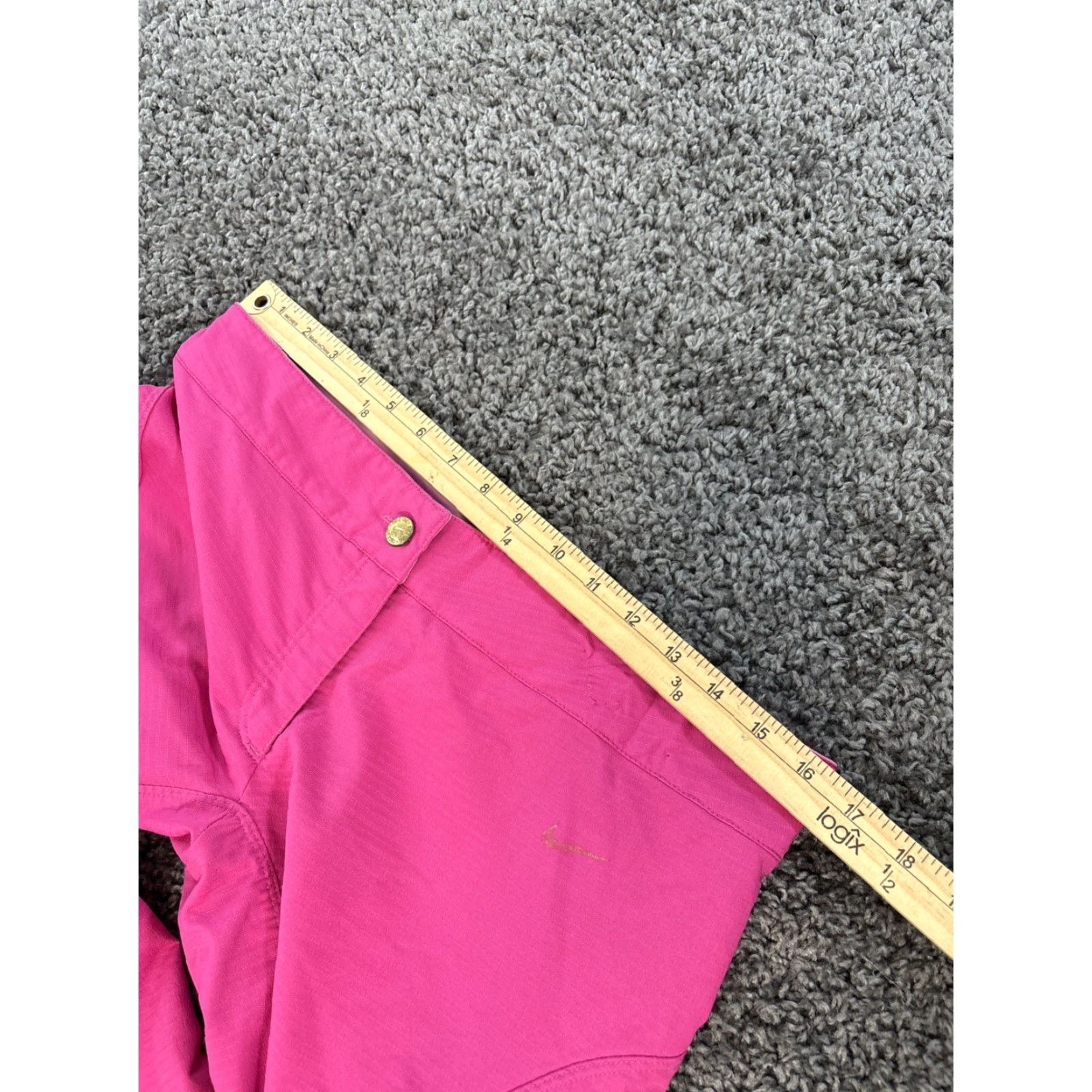 Nike VINTAGE Nike Pants Women Medium Hot Pink Baggy Cargo Y2K High Rise Khakis Straight M Womens Size 32" / US 10 / IT 46 - 4 Thumbnail