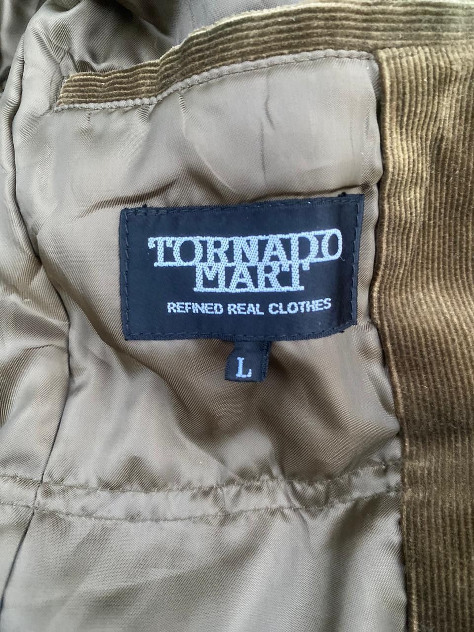 Tornado Mart Tornado Mart hooded corduroy jacket Size US L / EU 52-54 / 3 - 5 Thumbnail