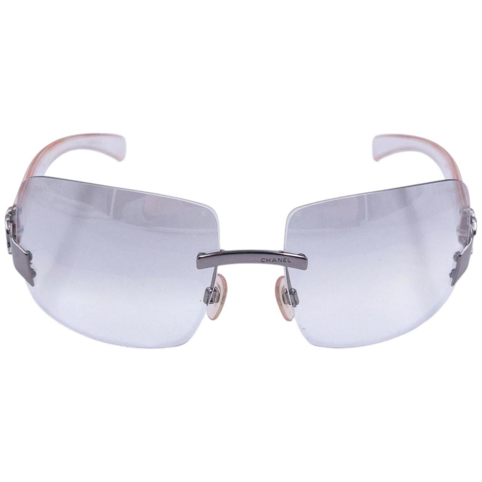 Chanel Vintage Chanel Rimless Sunglasses Size ONE SIZE - 2 Thumbnail