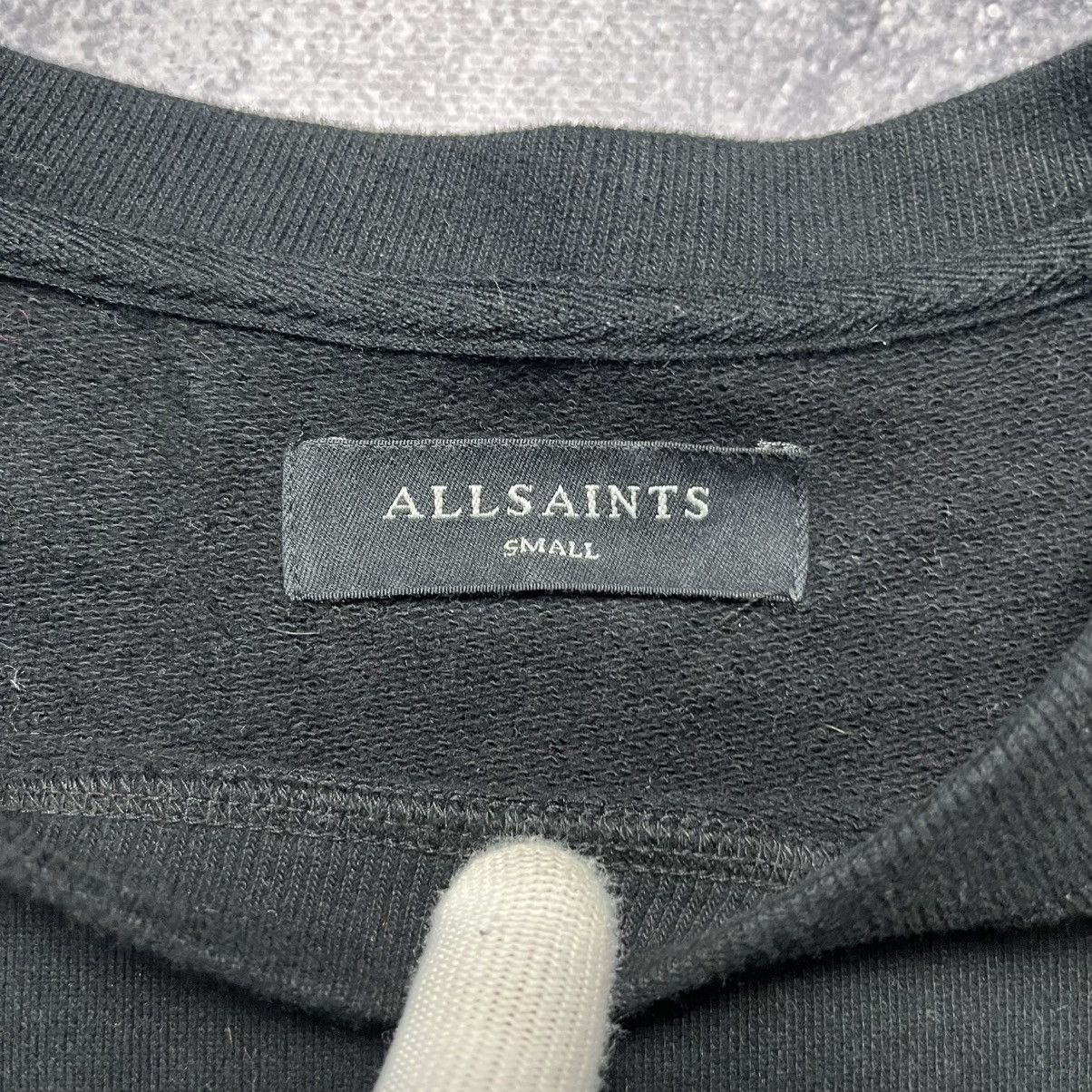 Allsaints Vintage Allsaints Basic Black Sweatshirt Streetwear Y2K Size US S / EU 44-46 / 1 - 5 Thumbnail