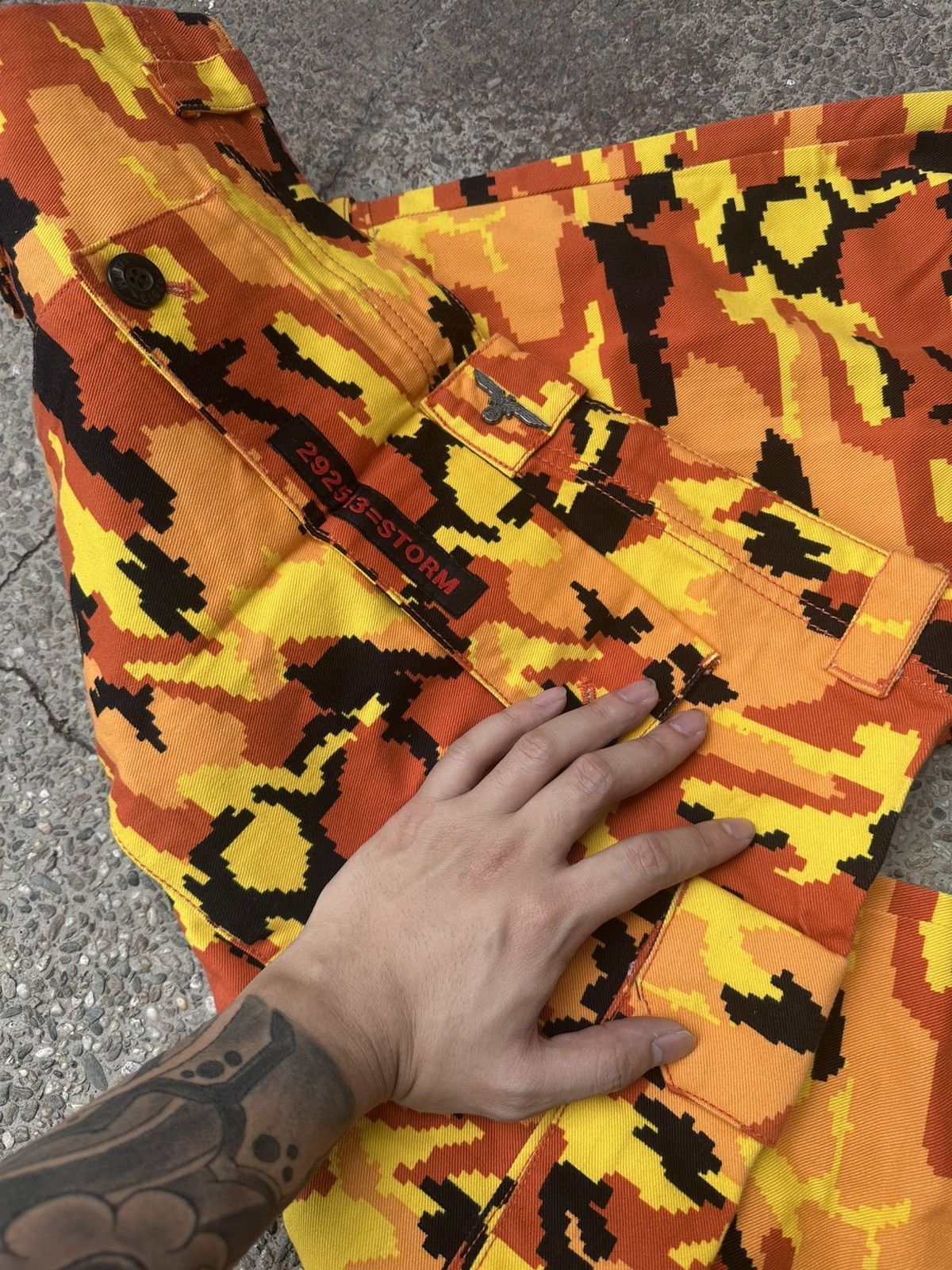 Japanese Brand Japan storm camo pants RARE! Size US 32 / EU 48 - 5 Thumbnail