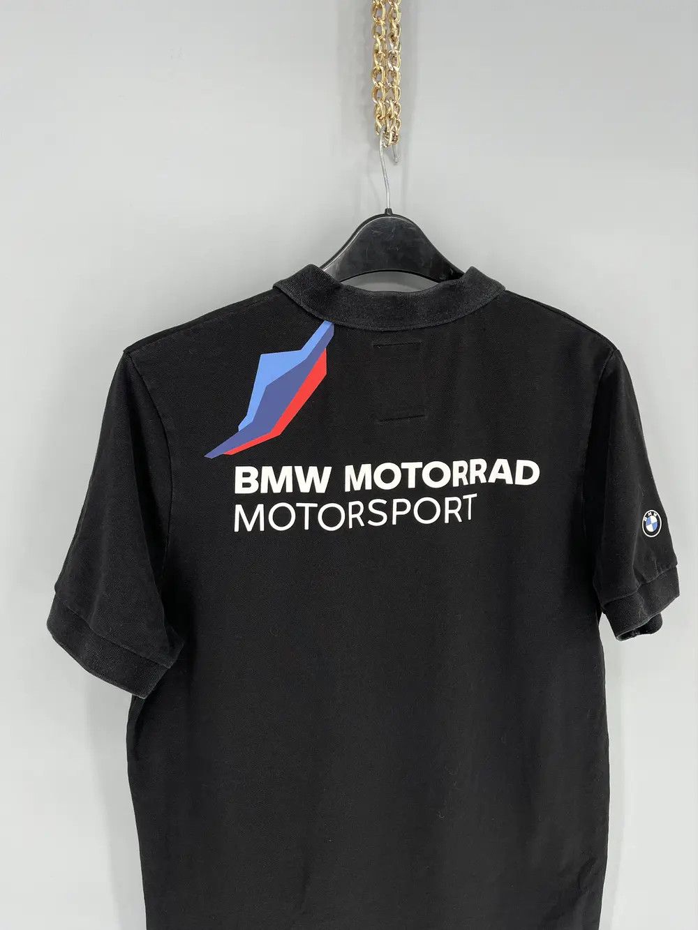BMW BMW M Mortorsports Spellout Polo Shirt Racing Style Size US L / EU 52-54 / 3 - 13 Thumbnail