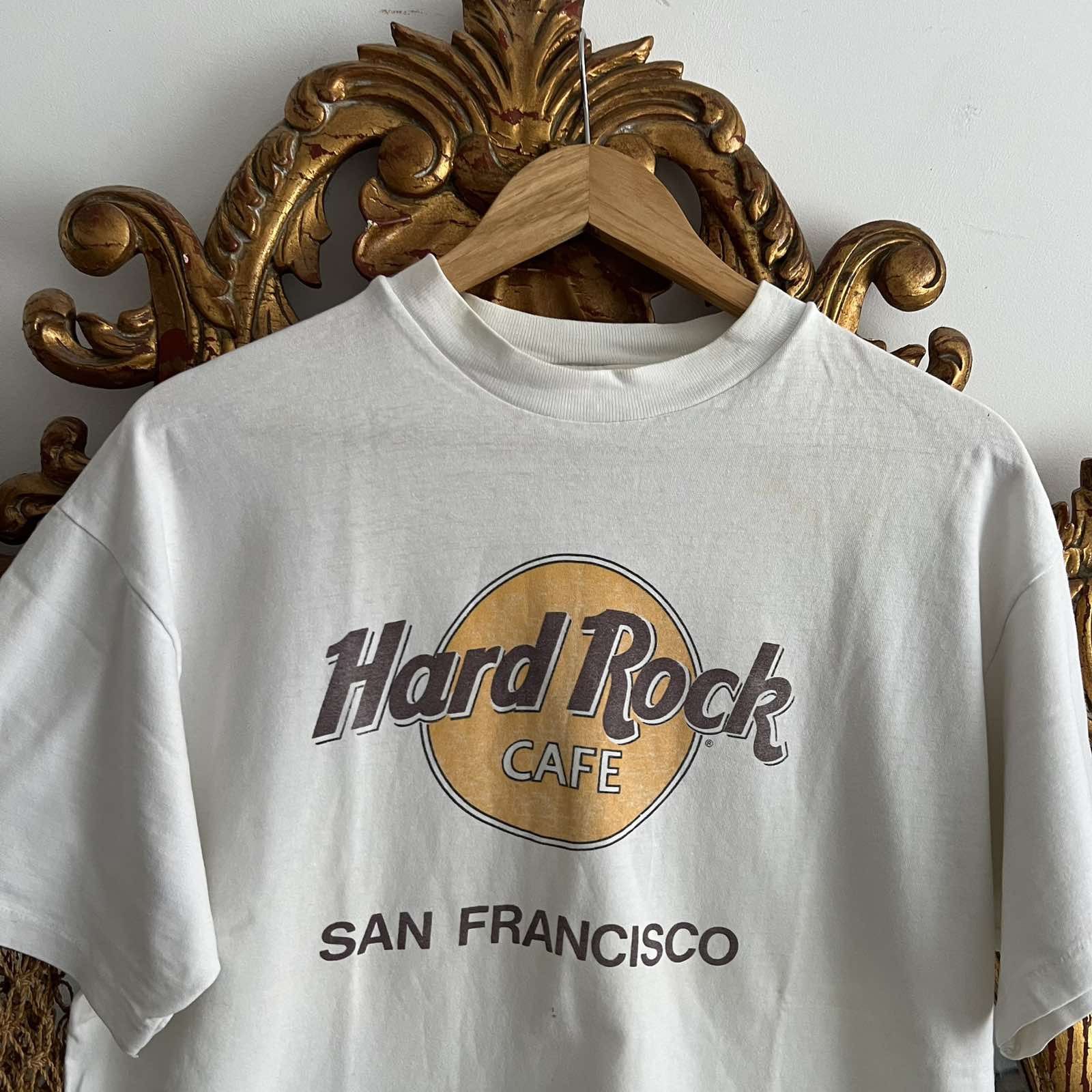 Hard Rock Cafe × Vintage Rare Vintage Hard Rock cafe 80s San Francisco Sz L Size US L / EU 52-54 / 3 - 2 Thumbnail