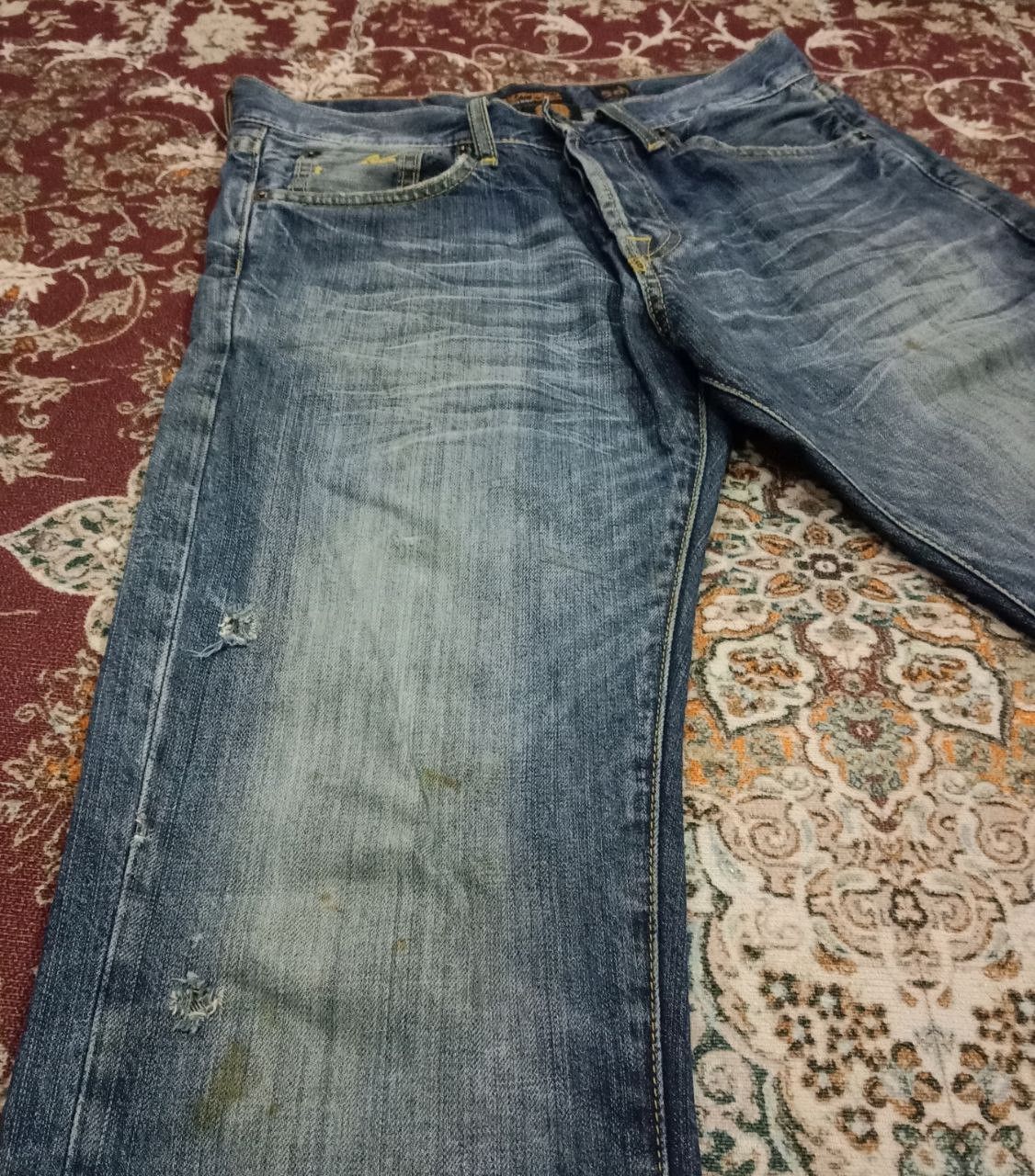 Ed Hardy Vintage Ed Hardy Tiger Embroidered Jeans Lot 2009 Size US 29 - 6 Thumbnail