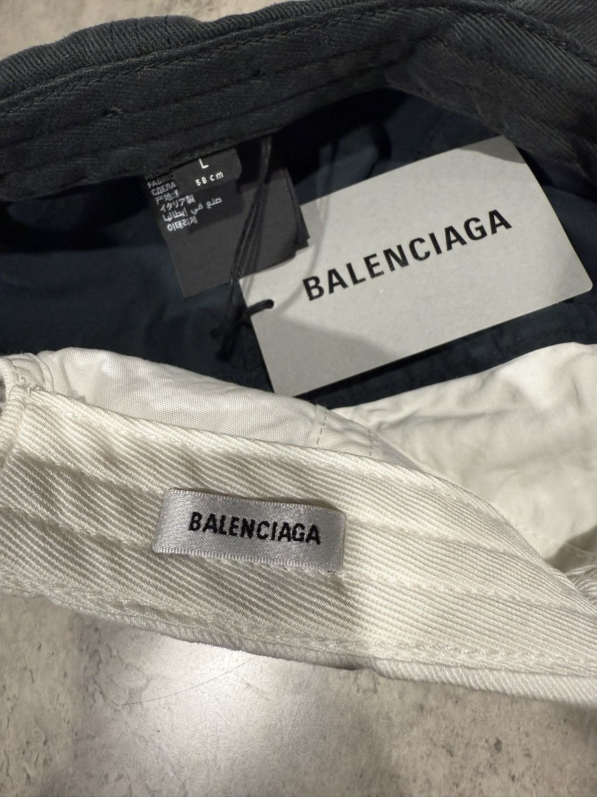 Balenciaga balenciaga 50/50 piercing cap Size ONE SIZE - 3 Thumbnail