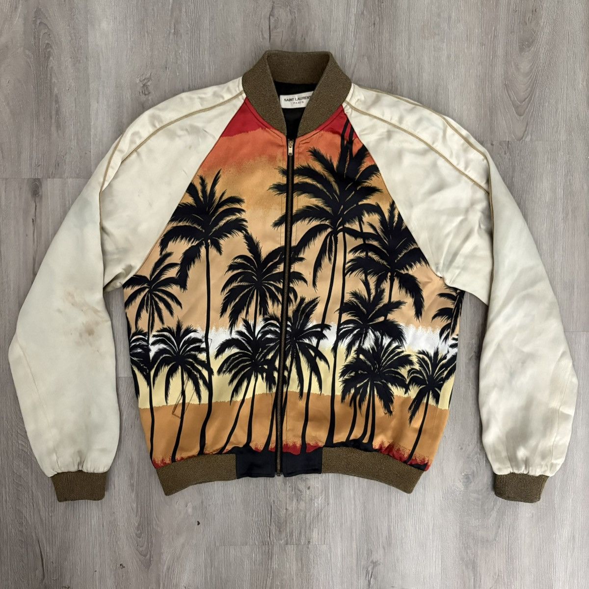 Saint Laurent Paris Saint Laurent Paris SS16 Surf Sound jacket