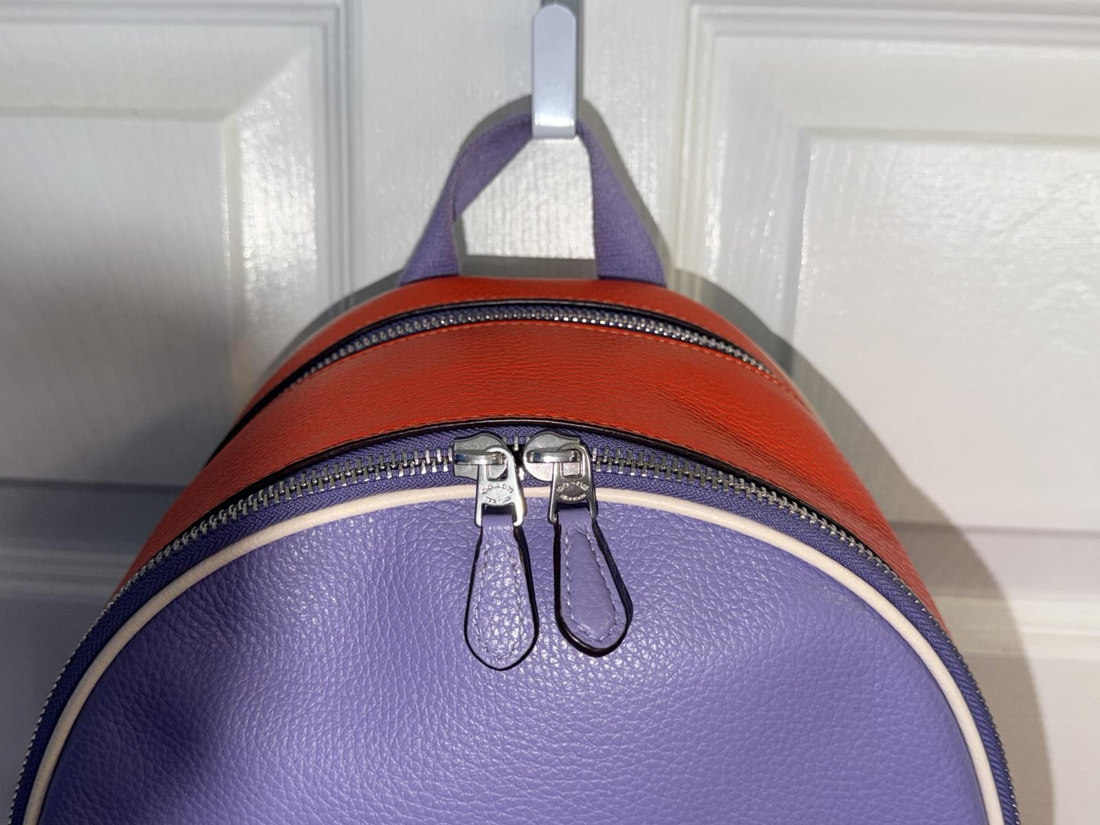 Coach Coach Court Backpack In Colorblock - Multi Violet CR768 Size ONE SIZE - 5 Thumbnail