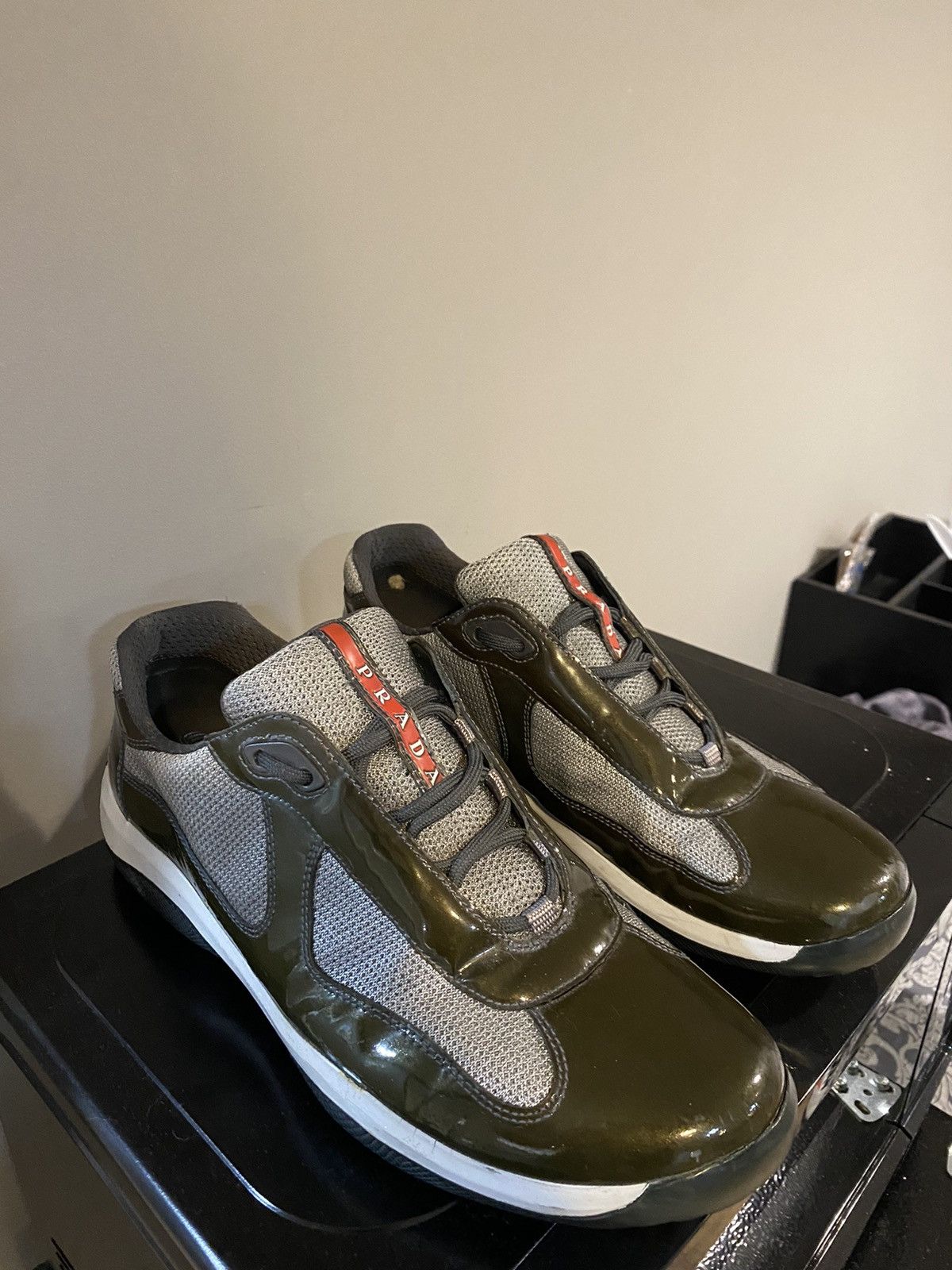 Prada Prada World Cup Low-Top Sneaker Size US 11 / EU 44 - 2 Thumbnail