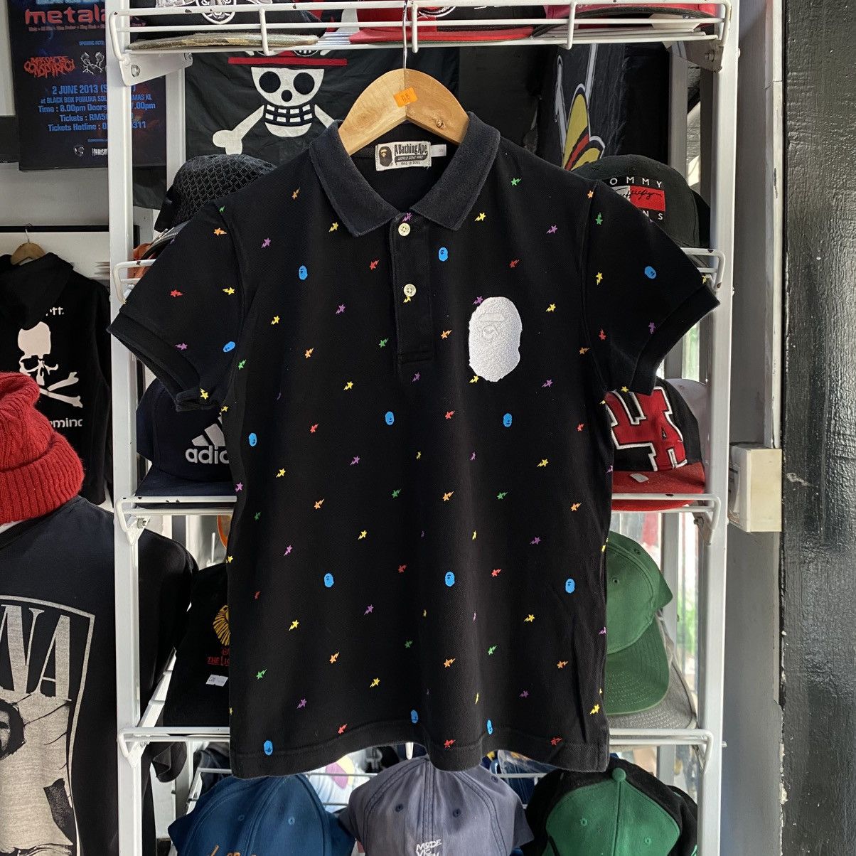 Bape BAPE polo shirt Sta Multi Color Size S / US 4 / IT 40 - 1 Thumbnail