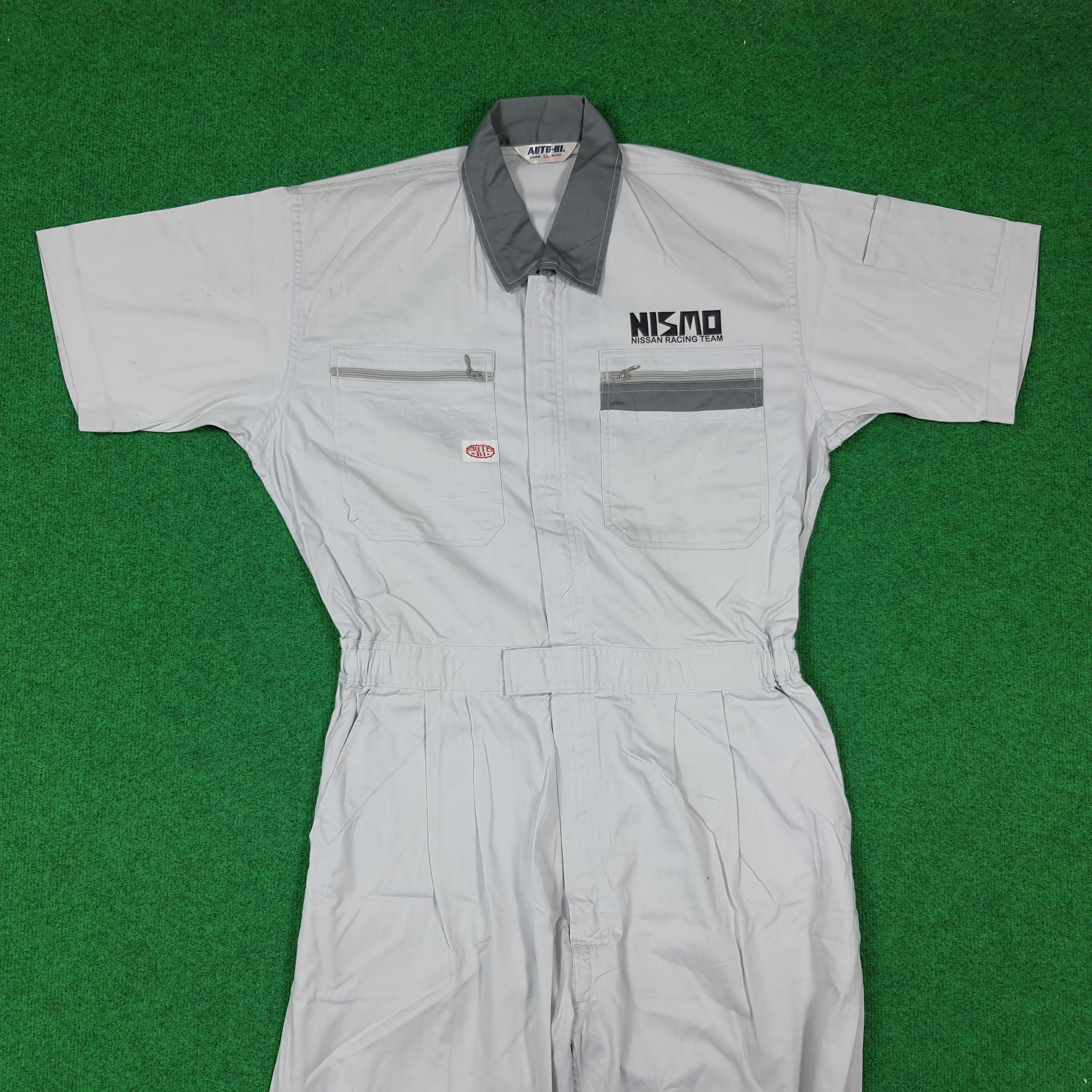 Japanese Brand Vintage NISMO Nissan Racing Team Coverall Jumpsuit C284N20 Size US L / EU 52-54 / 3 - 4 Thumbnail