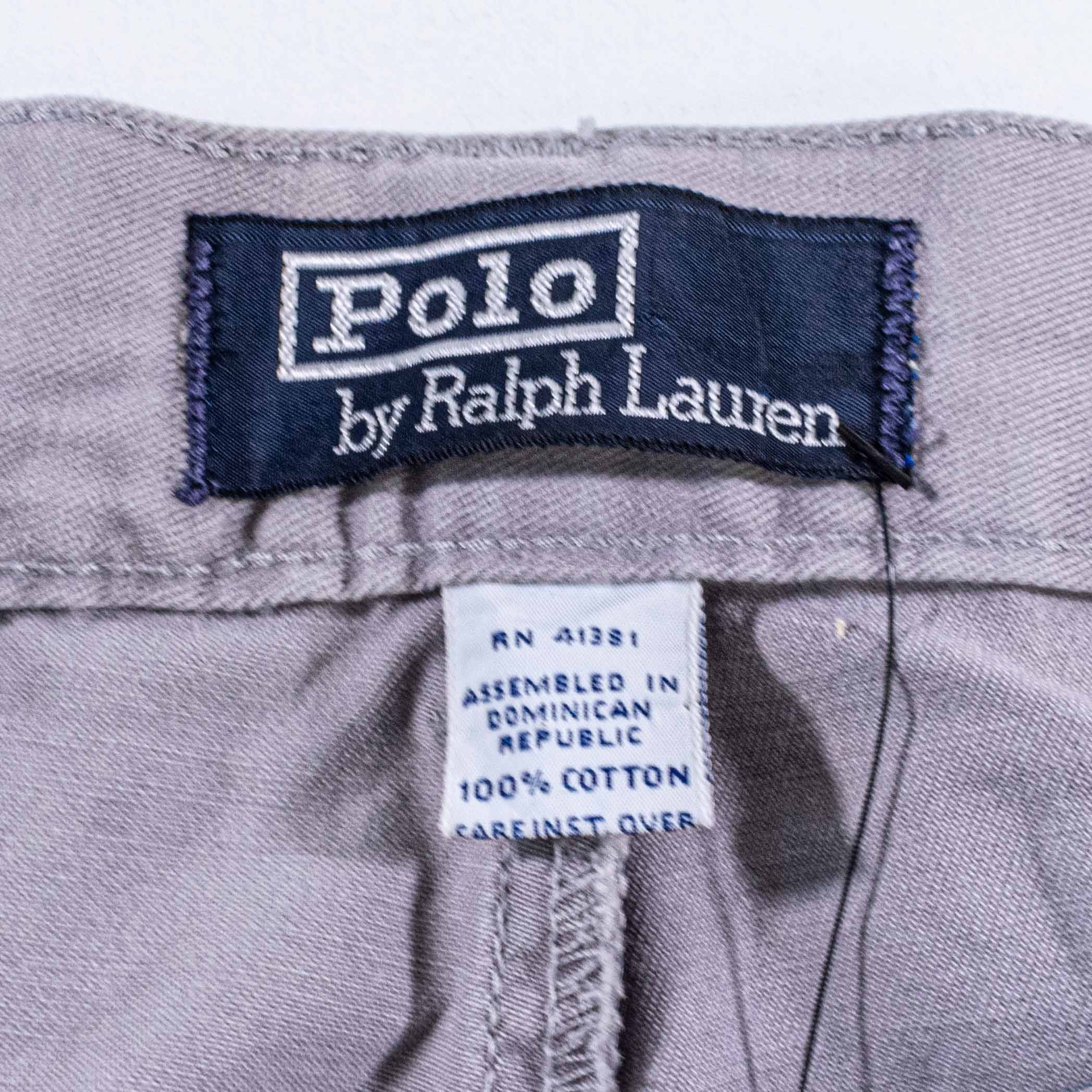 Polo Ralph Lauren Polo Ralph Lauren Chino Pants 42x25.5 Baggy Cropped Wide Leg Size US 42 / EU 58 - 10 Thumbnail