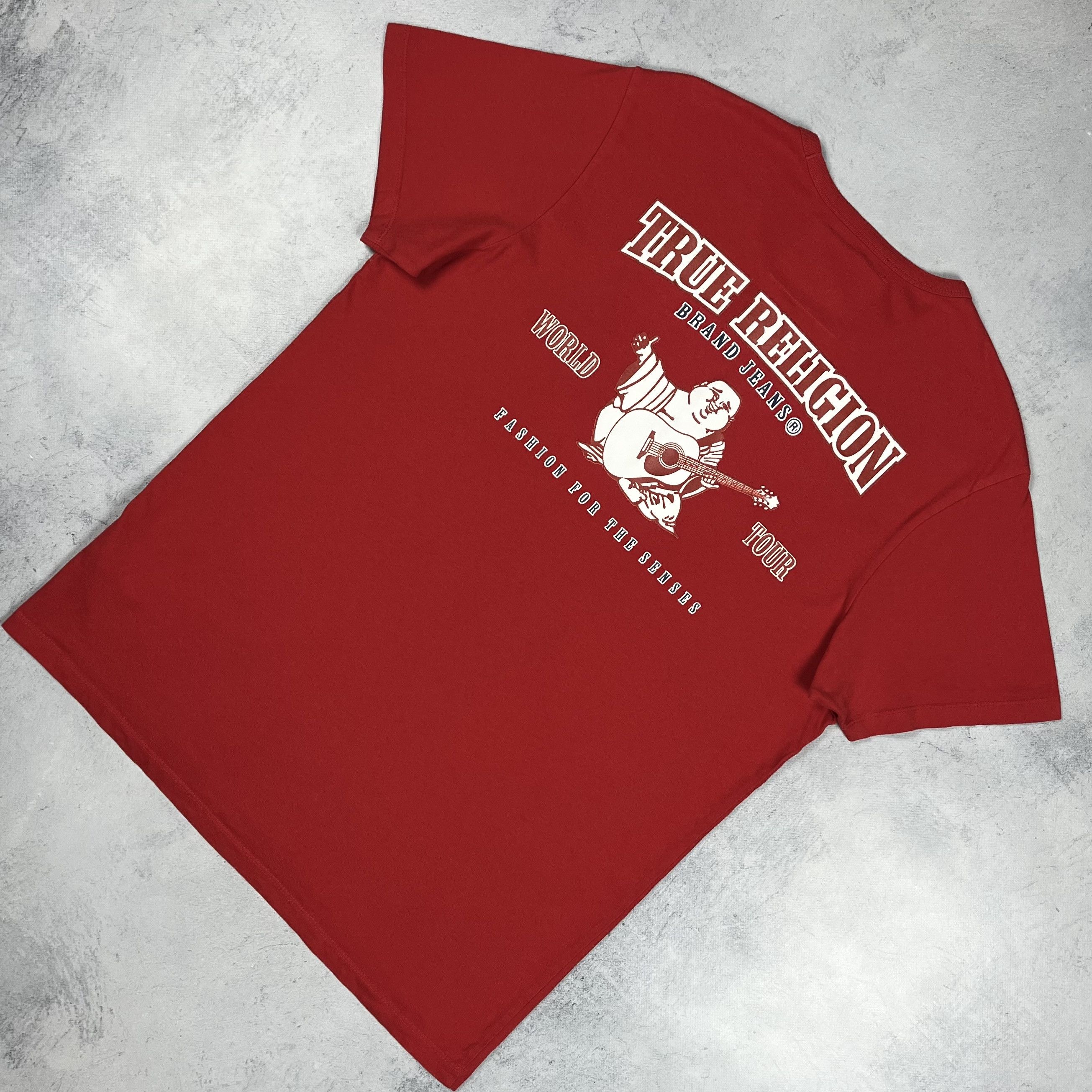True Religion True Religion Big Buddha Logo Y2K Japanese T Shirt Size US L / EU 52-54 / 3 - 1 Thumbnail