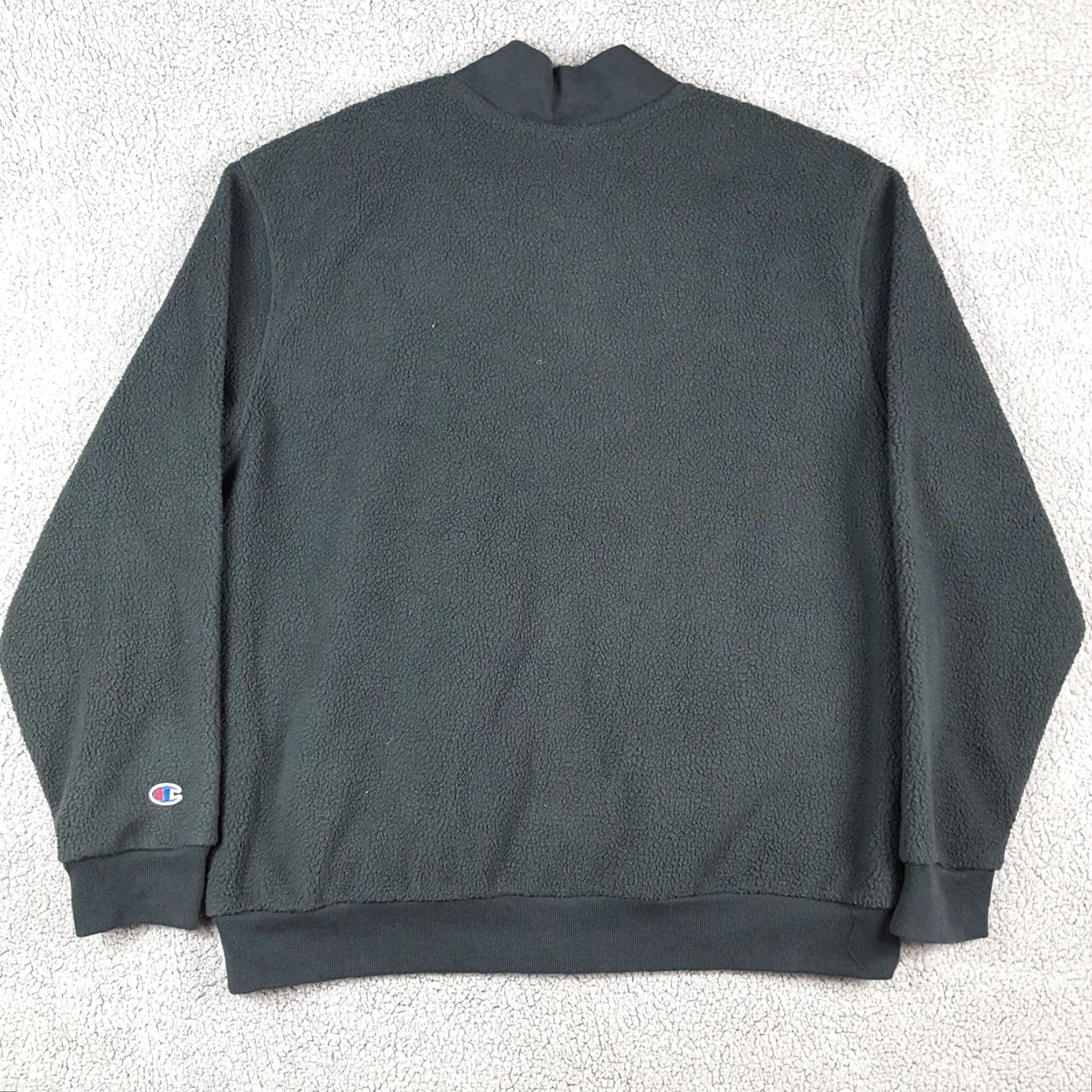 Champion VINTAGE Champion Gray Fleece Bomber Jacket Men's XL Full Zip Retro 90s College Y2K Size US XL / EU 56 / 4 - 6 Thumbnail