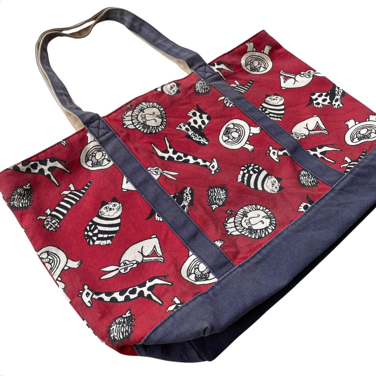 Uniqlo Uniqlo Japan X Lisa Larson Artist Canvas Tote Bag Size ONE SIZE - 4 Thumbnail