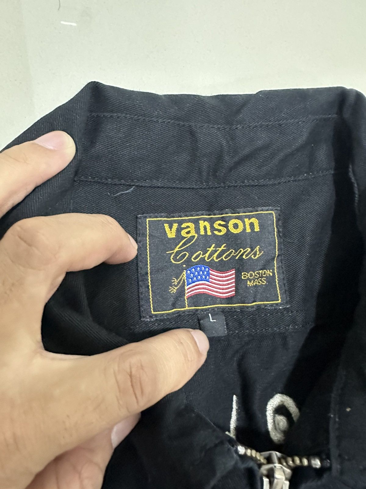 Vanson Leathers Vanson Leathers X Mastermind Boston Mass Coverall Embroidery Size US 36 / EU 52 - 6 Thumbnail