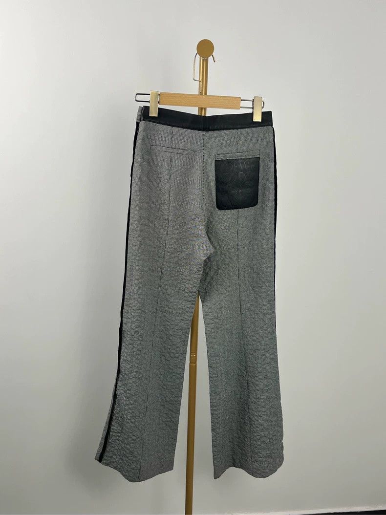 Loewe LOEWE Black patchwork letter logo trousers Size 42" / US 20 - 2 Thumbnail