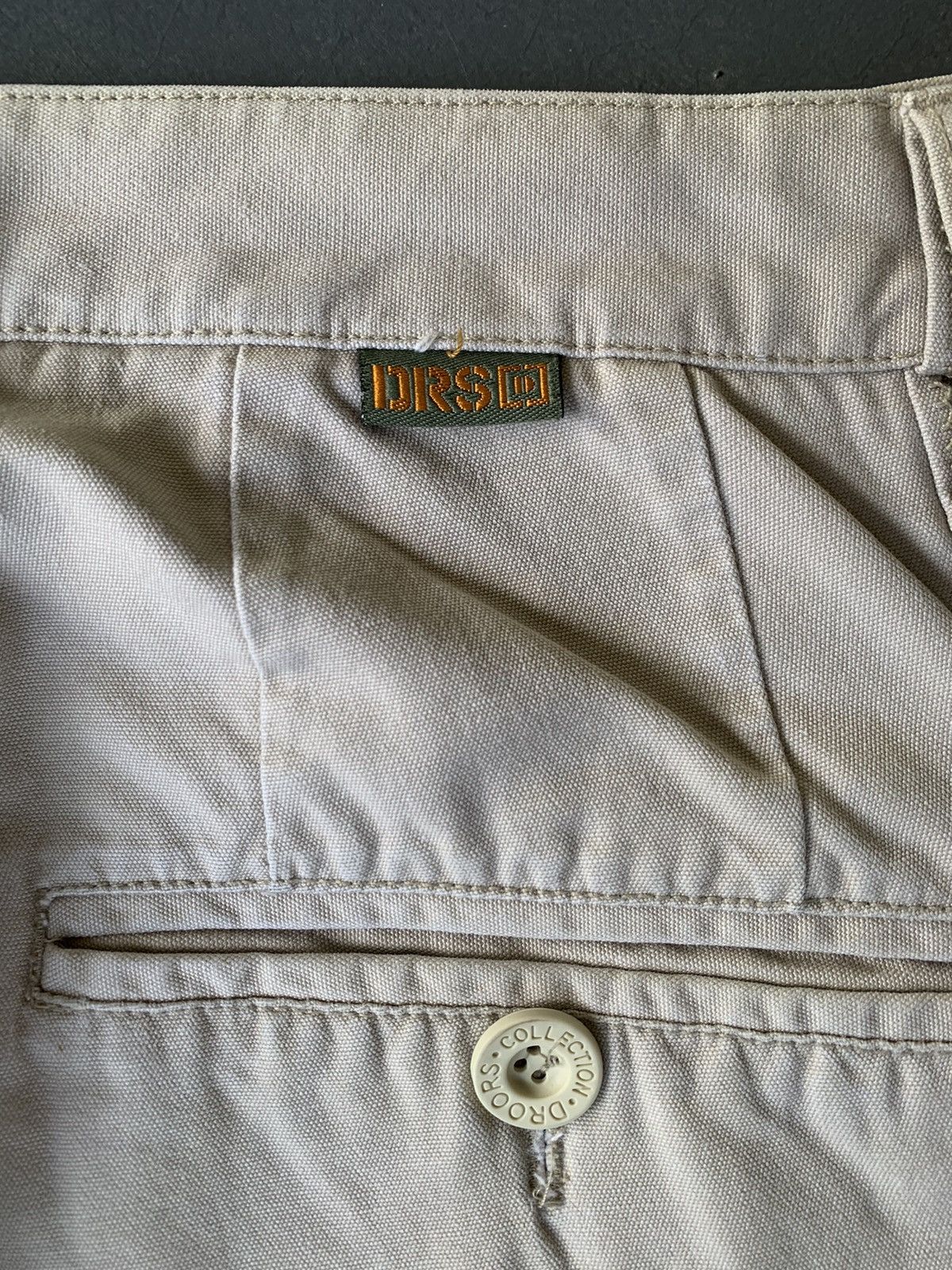 DC × Droors Vintage 90s Droors Clothing Cargo Pants Size US 32 / EU 48 - 3 Thumbnail