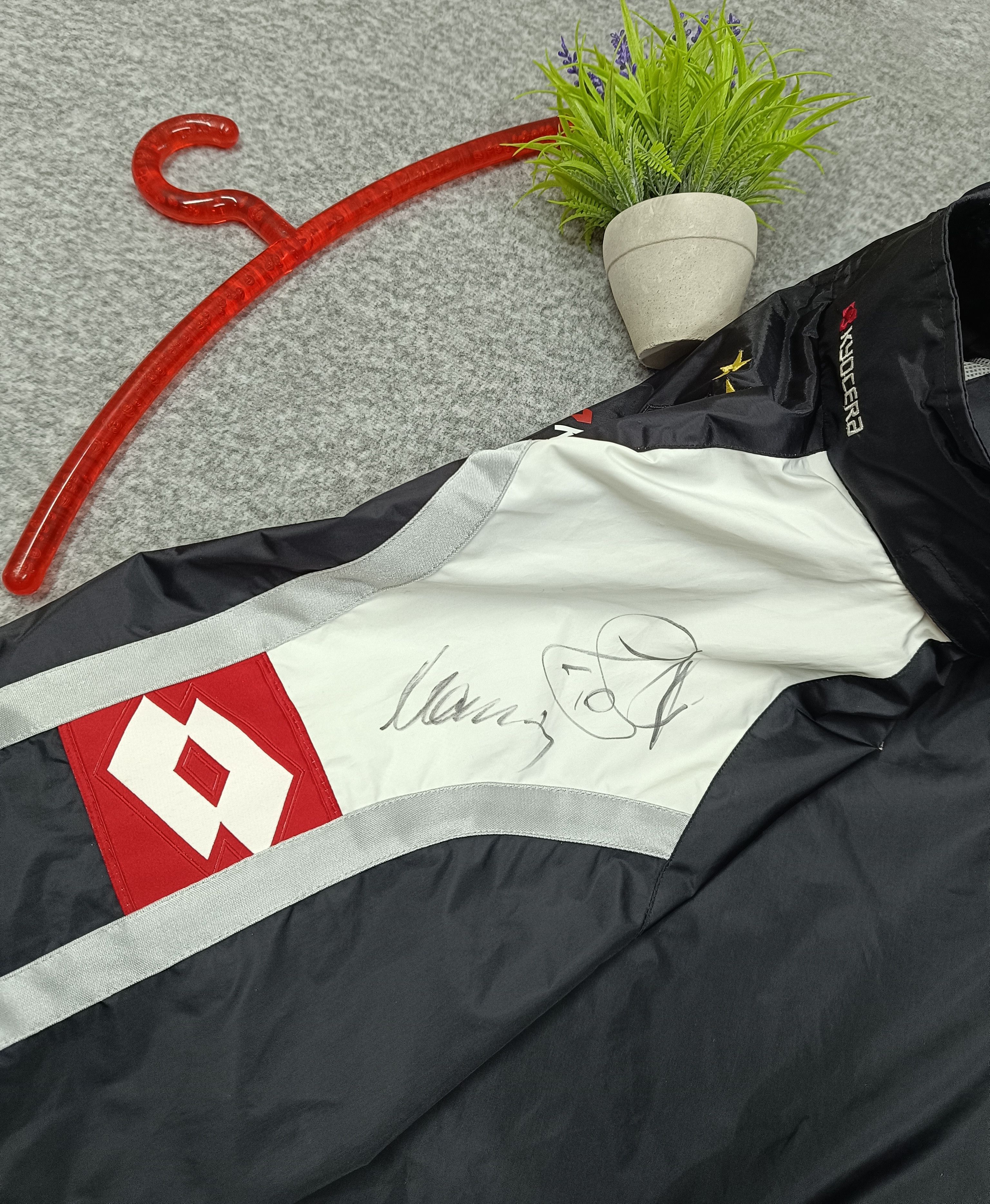 Lotto Sport 2006-08 Borussia Lotto Jacket M Signed Oliver Neuville 27 Size US M / EU 48-50 / 2 - 7 Thumbnail