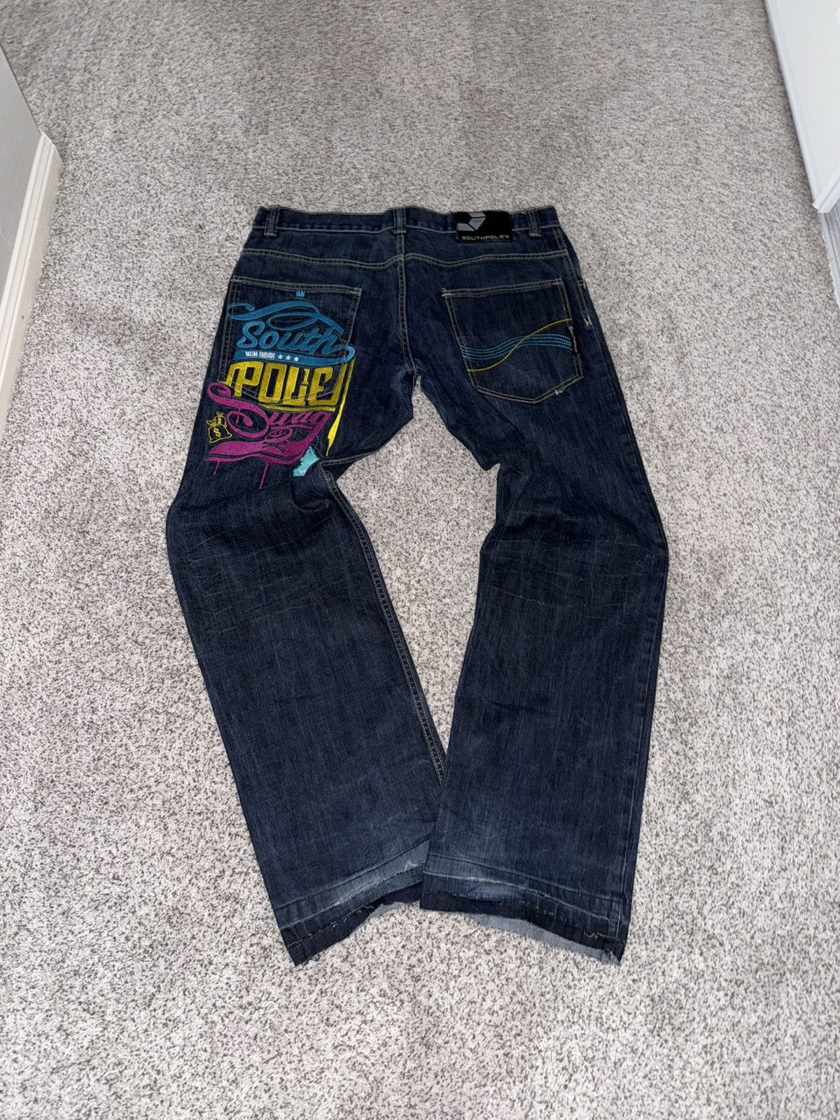 Southpole Southpole embroidered skater denim jeans Size US 36 / EU 52 - 2 Thumbnail