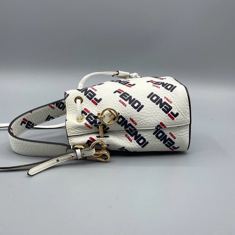 Fendi Fendi Mini Drawstring Bucket Bag Collaboration-2505 Size ONE SIZE - 4 Thumbnail