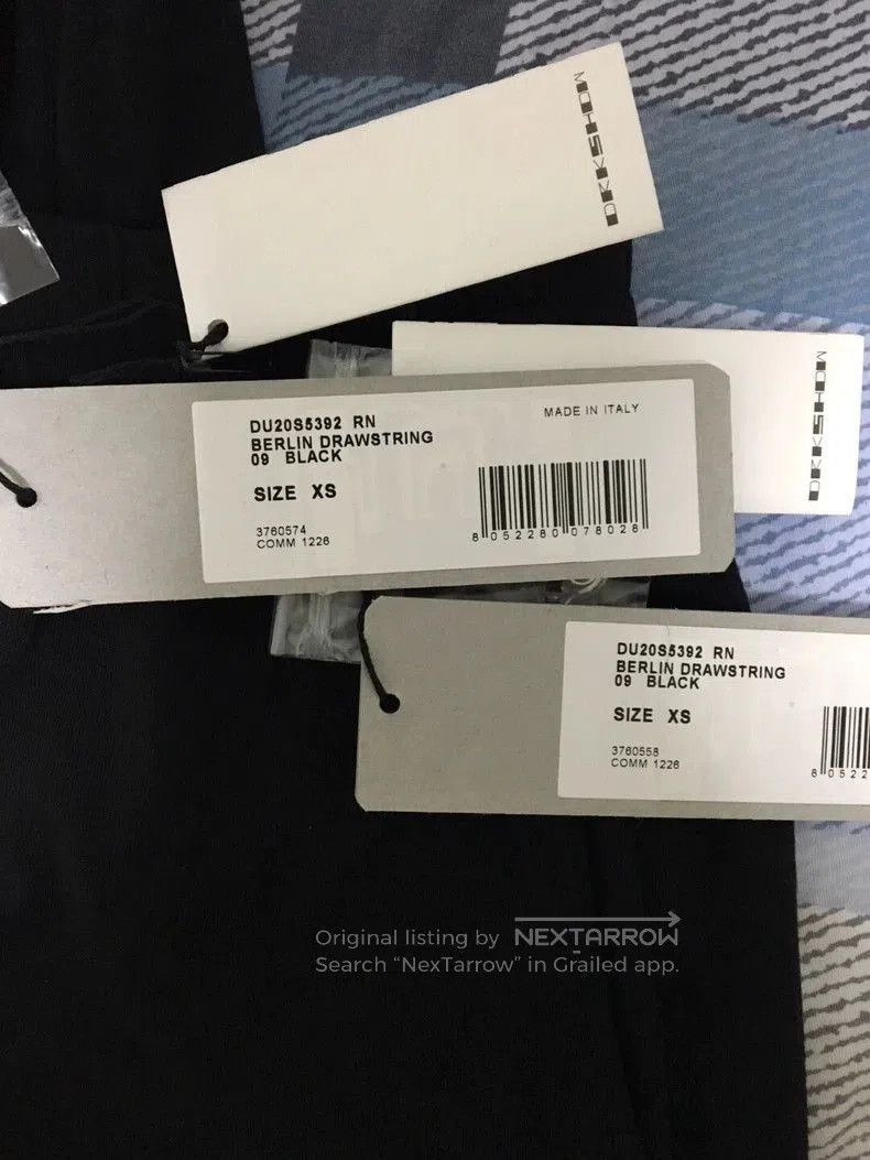 Rick Owens Rick Owens Berlin 2020 Lightweight Pants. Size US 26 / EU 42 - 3 Thumbnail