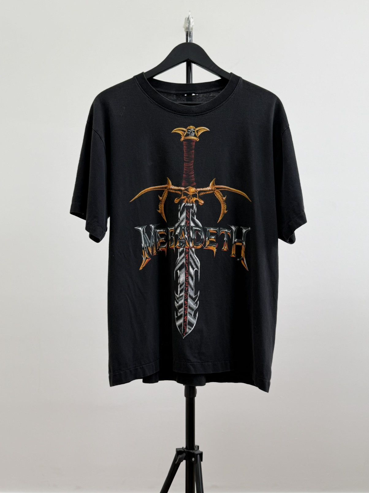 Band Tees VINTAGE MEGADETH 1997 mega tess band t-shirt traviss scott Size US M / EU 48-50 / 2 - 3 Thumbnail