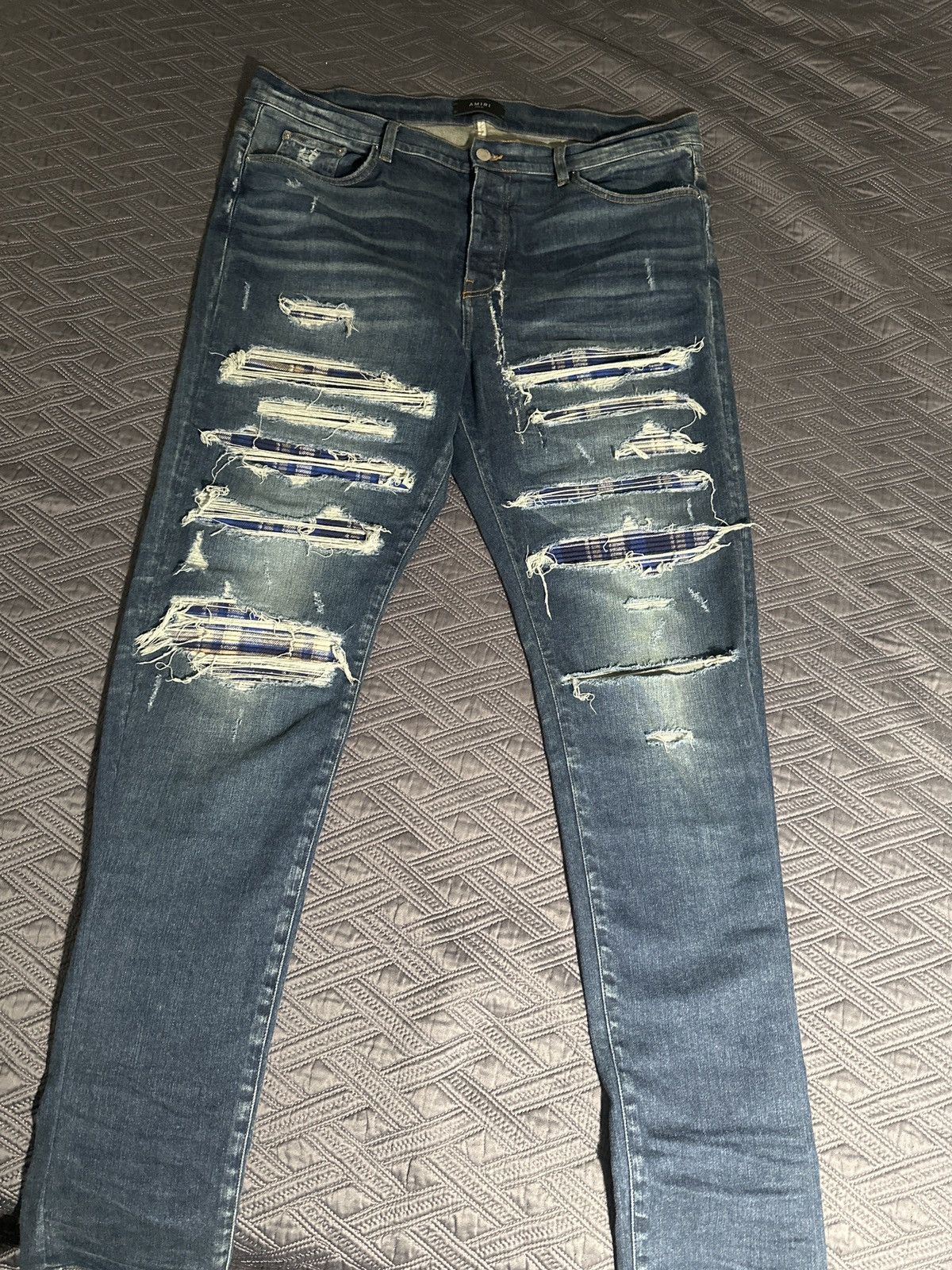 image of Amiri Jeans in Blue, Men's (Size 40)