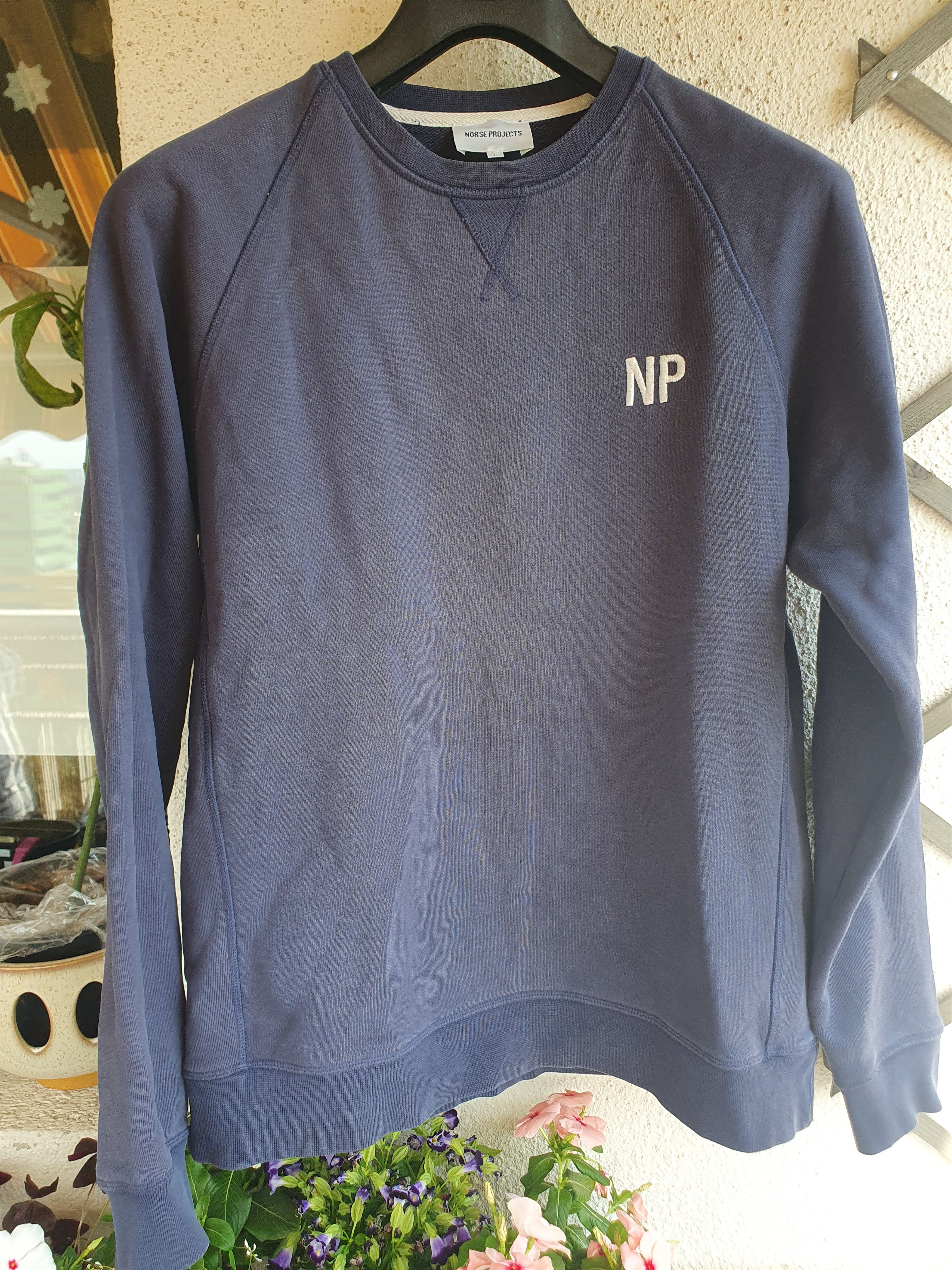 Norse Projects Norse Projects Ketel Crew Embroidery Logo Sweatshirt sz L Size US L / EU 52-54 / 3 - 6 Thumbnail