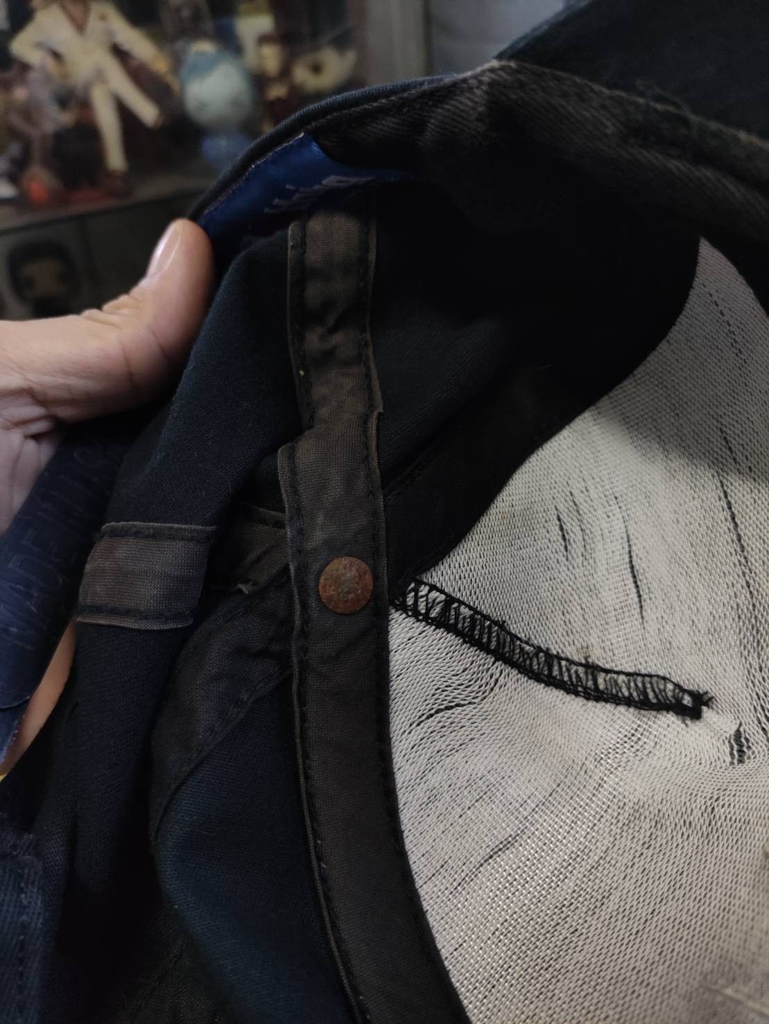 aNYthing Vtg 00's Anything Corpse Pentagram Satanic Snapback Size ONE SIZE - 12 Thumbnail