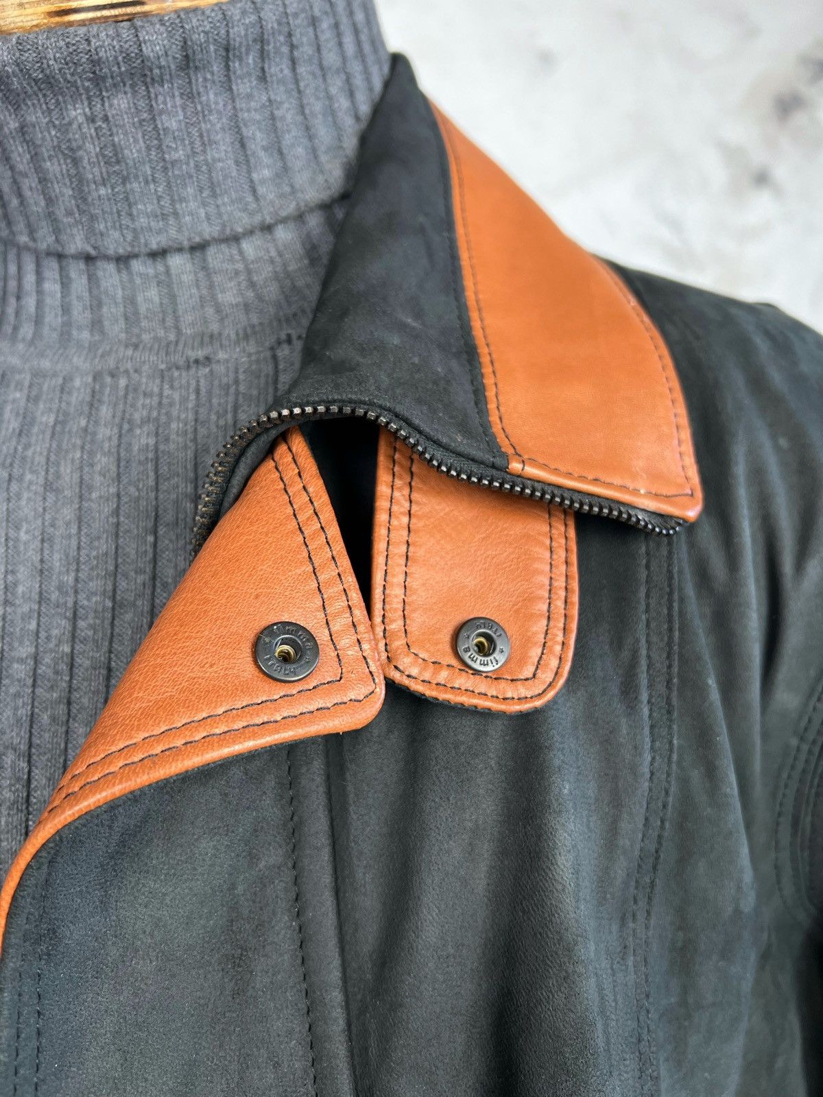 Vera Pelle Vintage Vera Pelle Italian Leather Jacket Size L Size US L / EU 52-54 / 3 - 8 Thumbnail