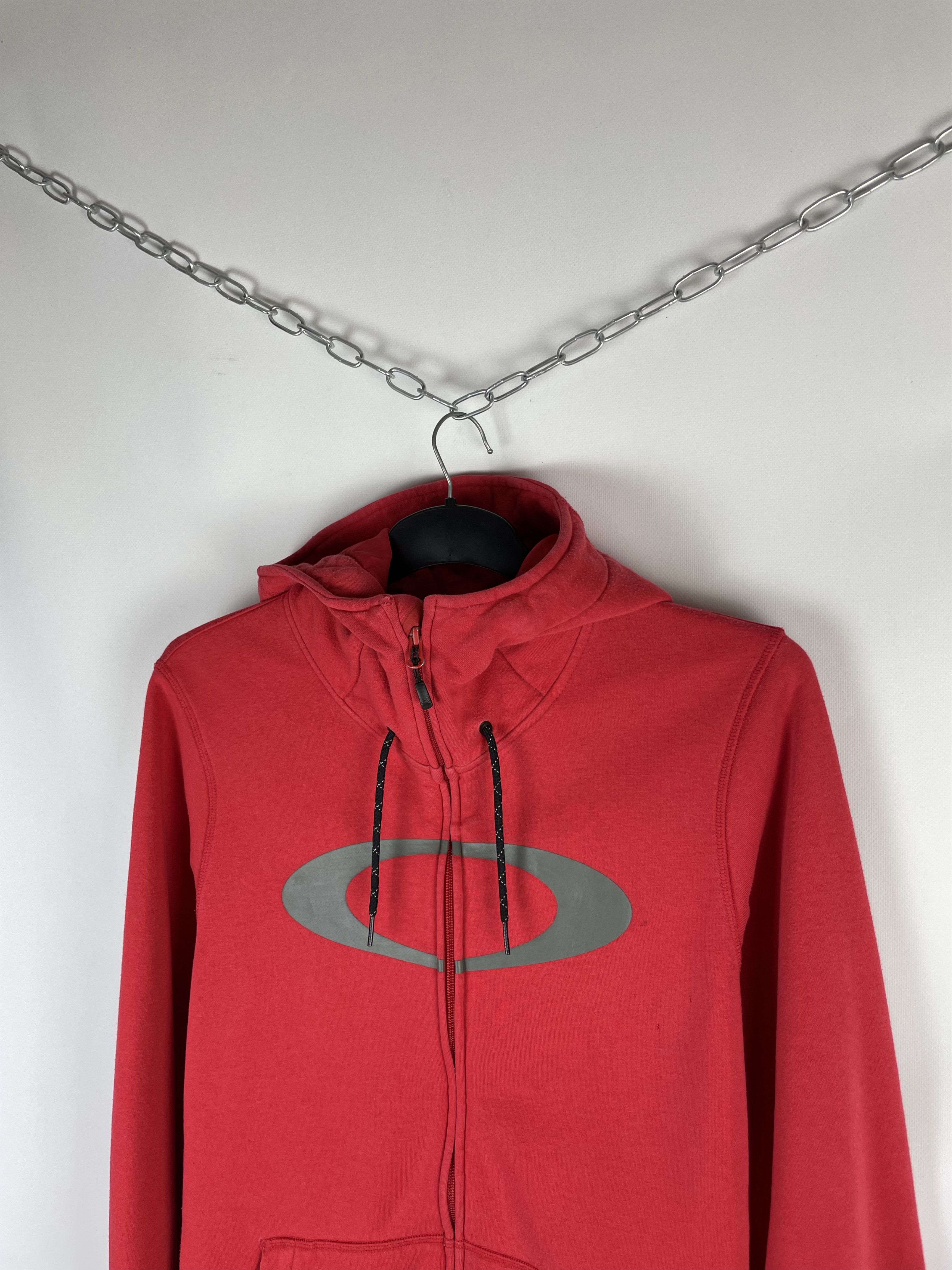 Oakley Vintage 90s Oakley Zip Up Hoodie Size US S / EU 44-46 / 1 - 4 Thumbnail