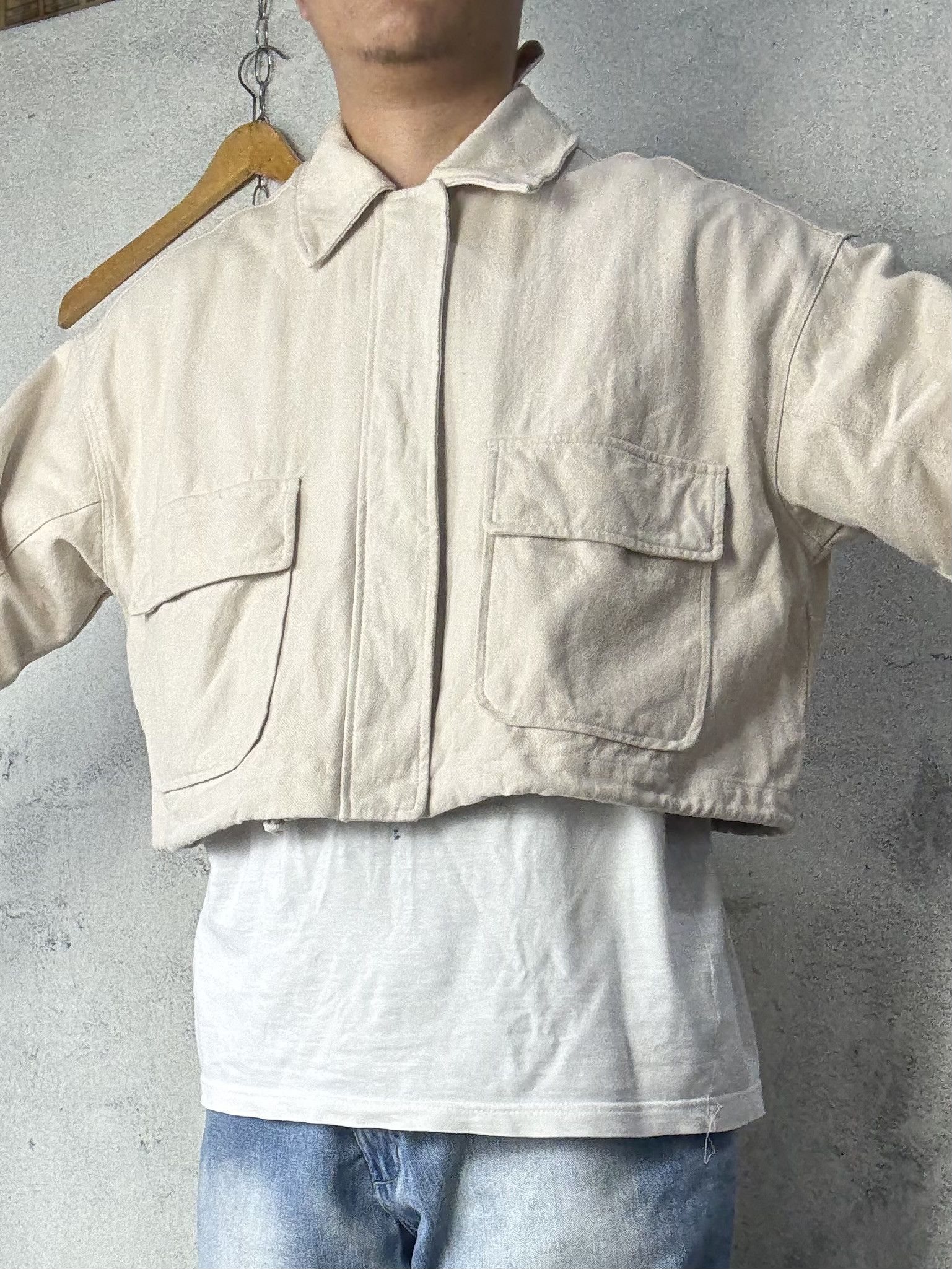 Japanese Brand 888 Seconds Cropped Big Pocket Jacket Size US M / EU 48-50 / 2 - 13 Thumbnail
