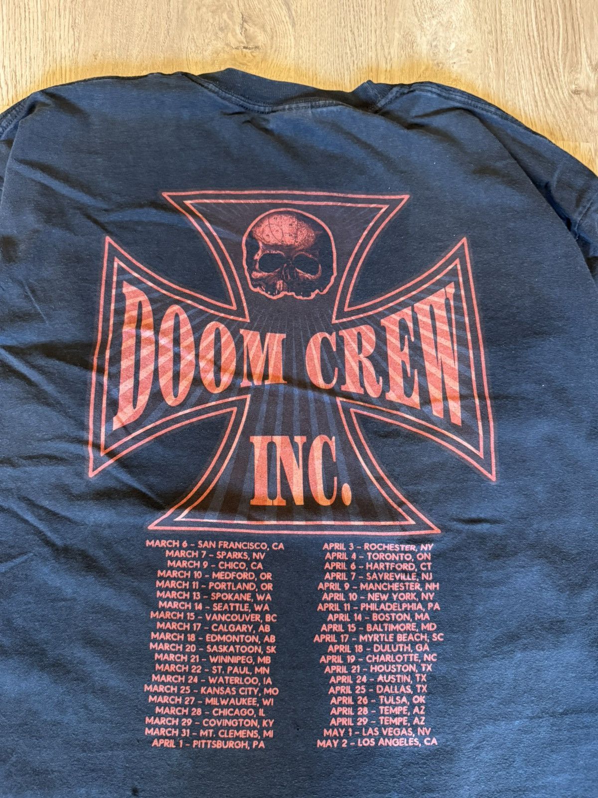 Black Label VINTAGE BLACK LABEL SOCIETY DOOM CREW TOUR Size US XL / EU 56 / 4 - 6 Thumbnail