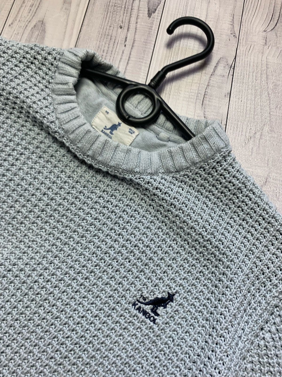 Kangol × Vintage Kangol vintage knitted sweater blue Size S Size US S / EU 44-46 / 1 - 4 Thumbnail