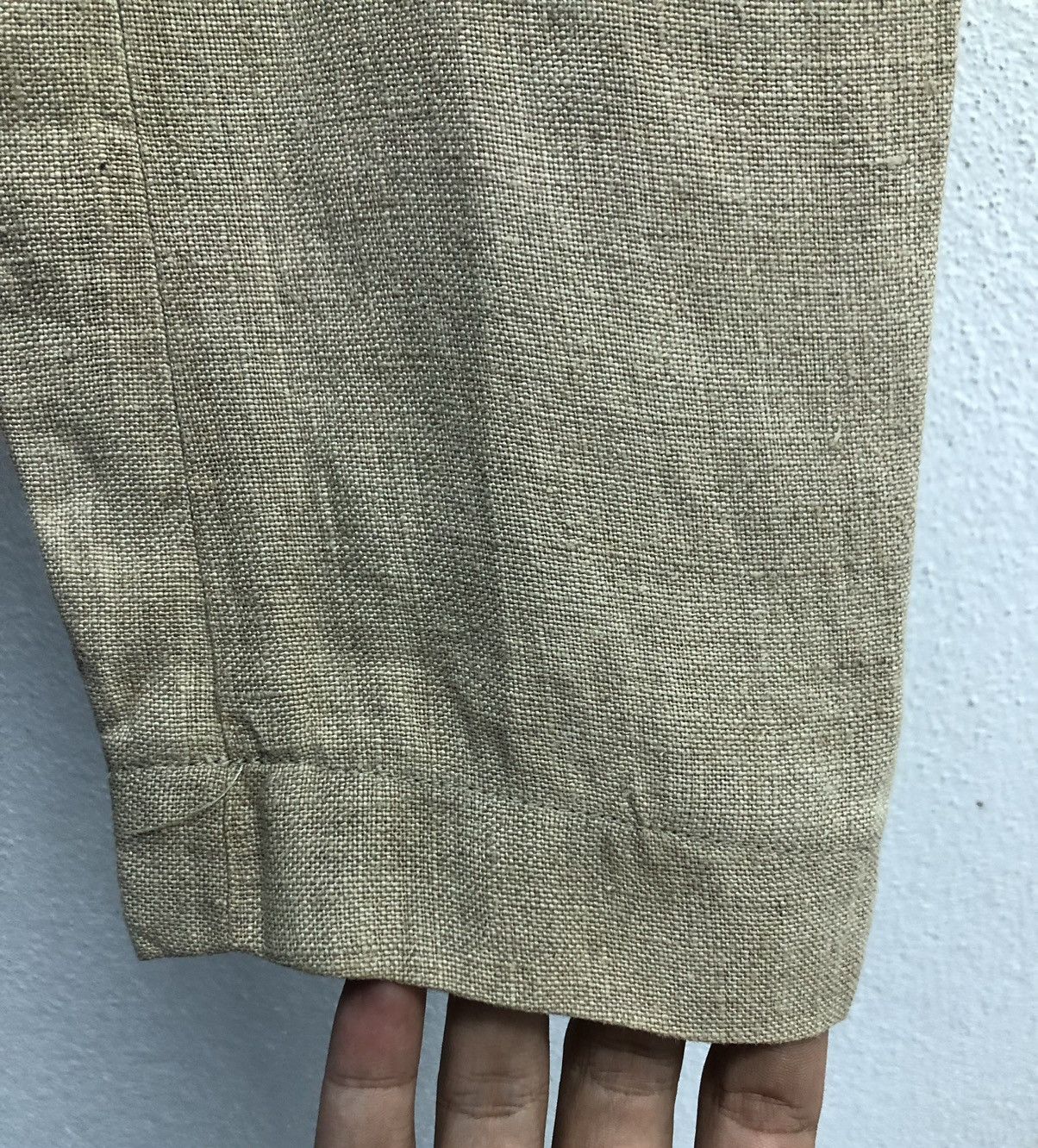 Issey Miyake × Japanese Brand × Vintage Vintage Issey Miyake Linen Blazer Size M / US 6-8 / IT 42-44 - 8 Thumbnail
