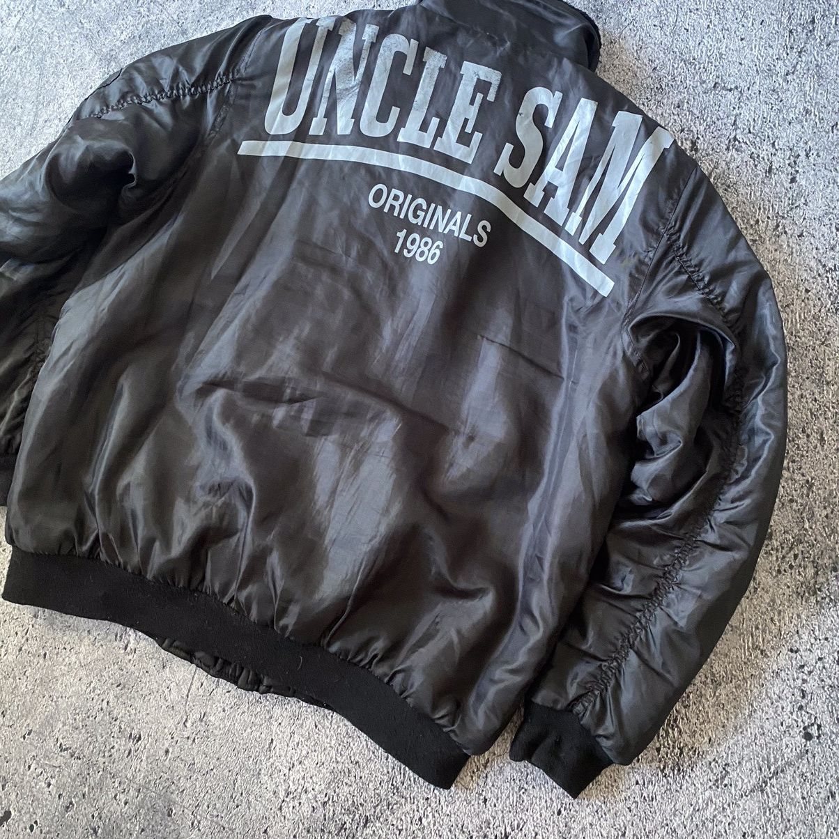Vintage Vintage Military MA1 USA Bomber Jacket Uncle Sam Size US M / EU 48-50 / 2 - 10 Thumbnail