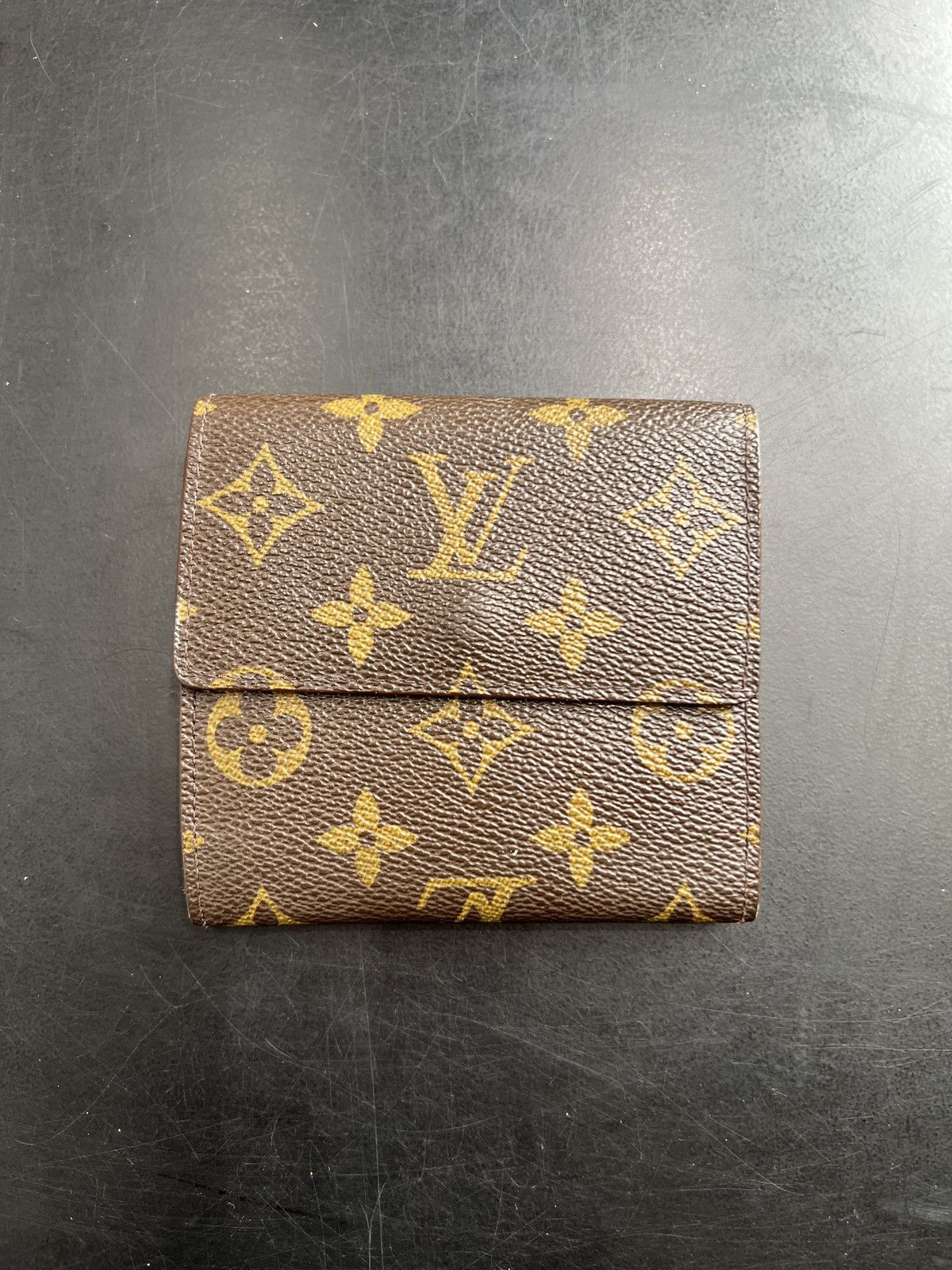 Louis Vuitton × Vintage Louis Vuitton Leather Monogram Button Wallet Size ONE SIZE - 8 Thumbnail