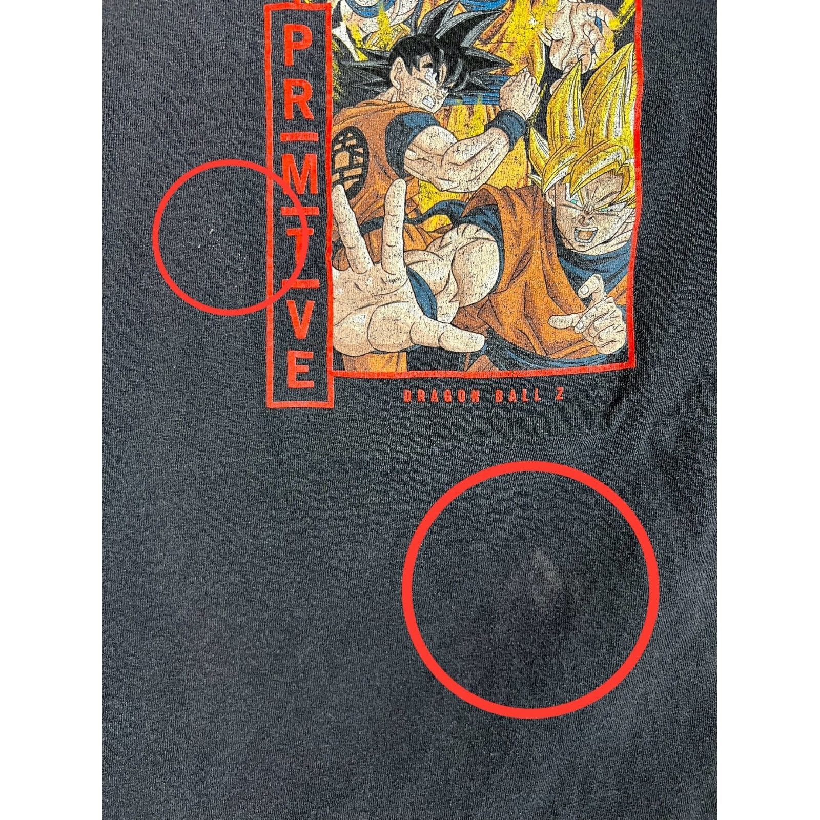 Primitive Dragon Ball Z x Primitive T-Shirt Size Large Double Sided Re Size US L / EU 52-54 / 3 - 3 Thumbnail