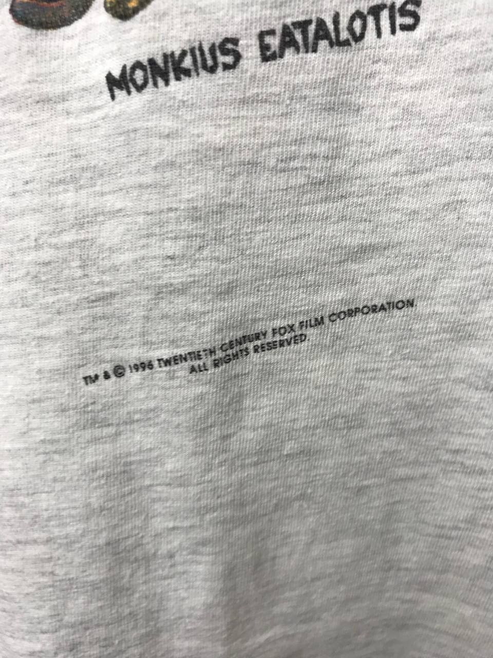 Cartoon Network 🔥 1996 The Simpsons Homer Homersapien T Shirt Cartoon Movie Size US L / EU 52-54 / 3 - 3 Thumbnail