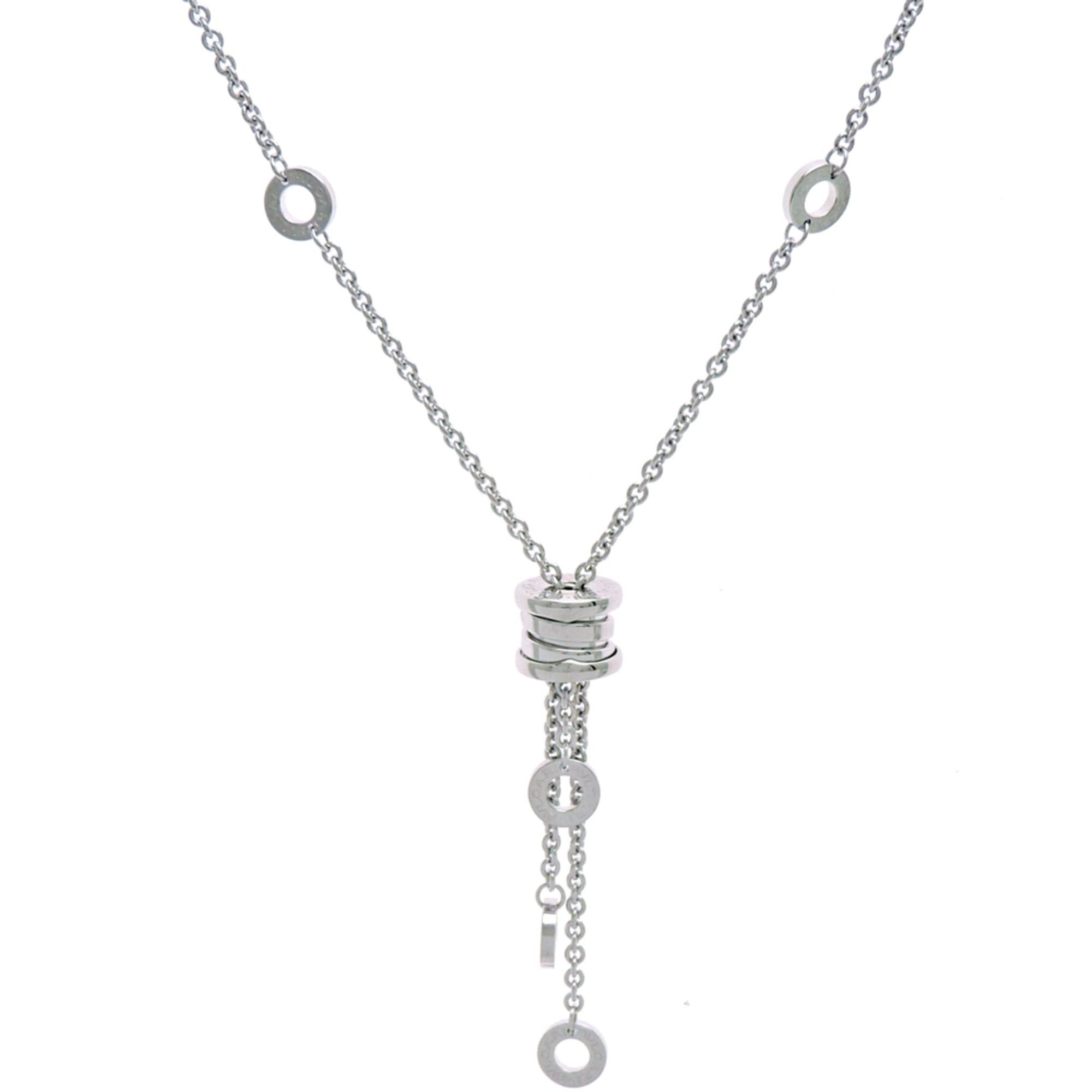 Bvlgari Bvlgari B.zero1 Element Women's/Men's Necklace CL853896 750 White Gold Size ONE SIZE - 1 Thumbnail