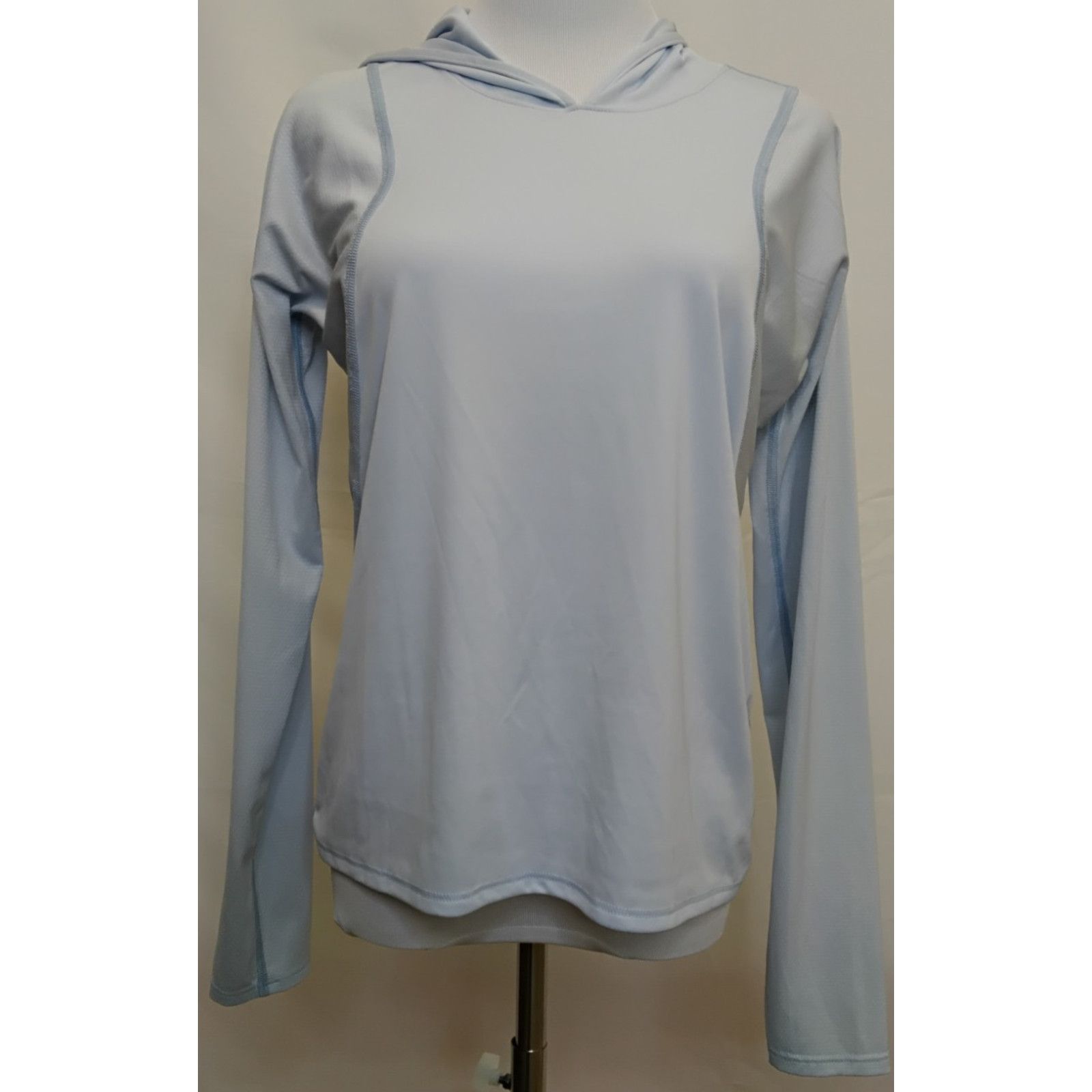 Simms Simms Tech Hoody Women's S Light Blue Long Sleeve #Z5059 Size S / US 4 / IT 40 - 2 Thumbnail
