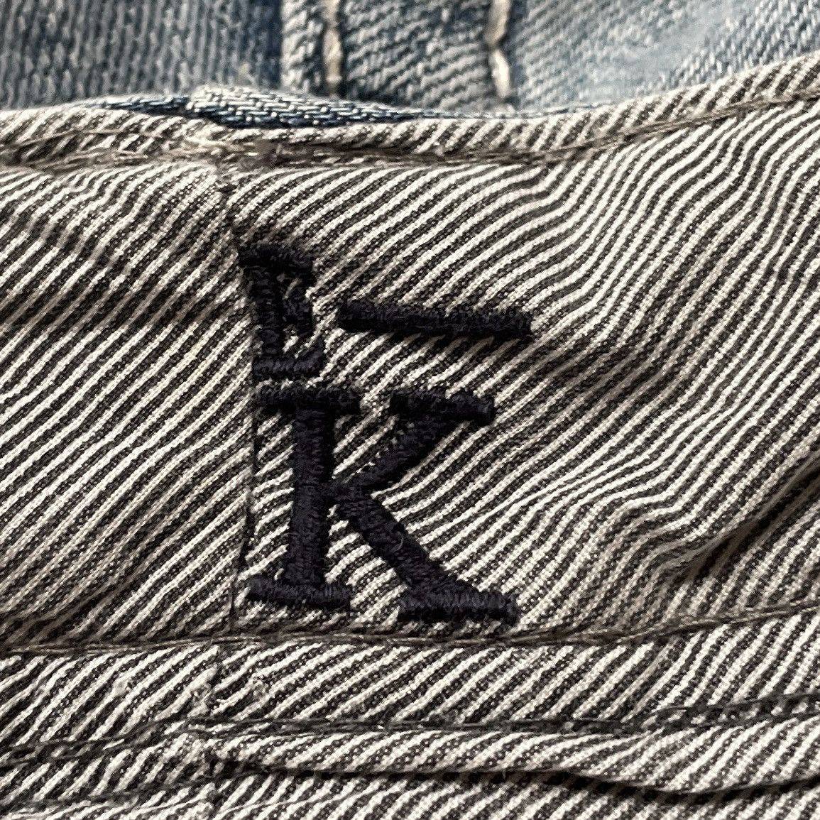 Japanese Brand × Vintage Vintage Japanese Brand Buckle Black Jeans 2000s Size US 32 / EU 48 - 12 Thumbnail