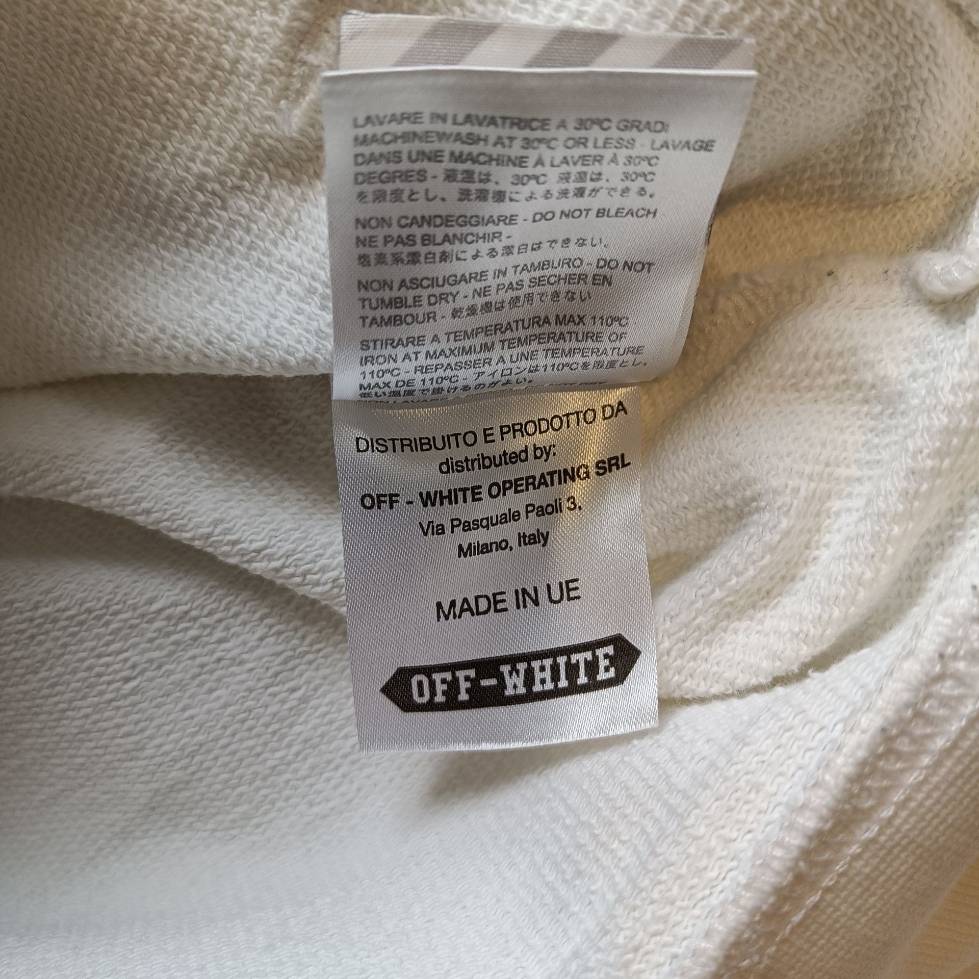 Off-White Off-White x Excelsior x Antonia x EXPO White Hoodie Medium Size US M / EU 48-50 / 2 - 9 Thumbnail
