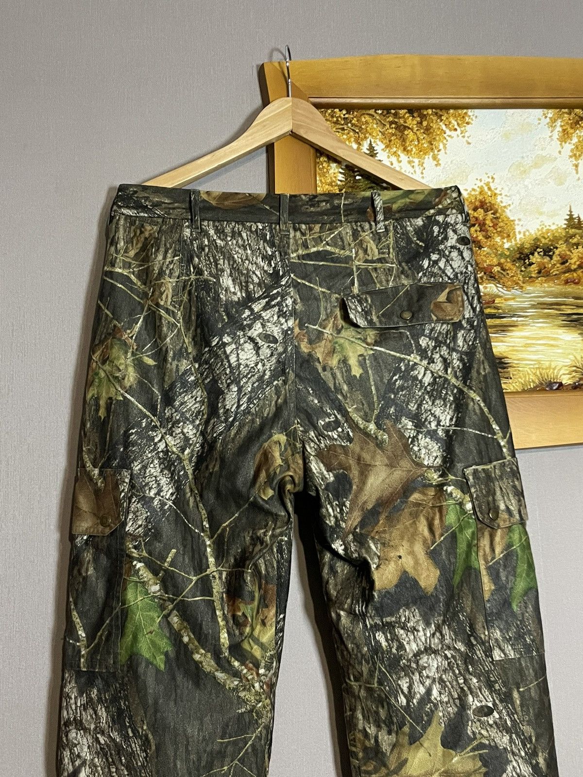 Mossy Oaks × Realtree × Vintage Mossy Oaks Cargo Camouflage Realtree Carhartt Pants Size US 33 - 2 Thumbnail