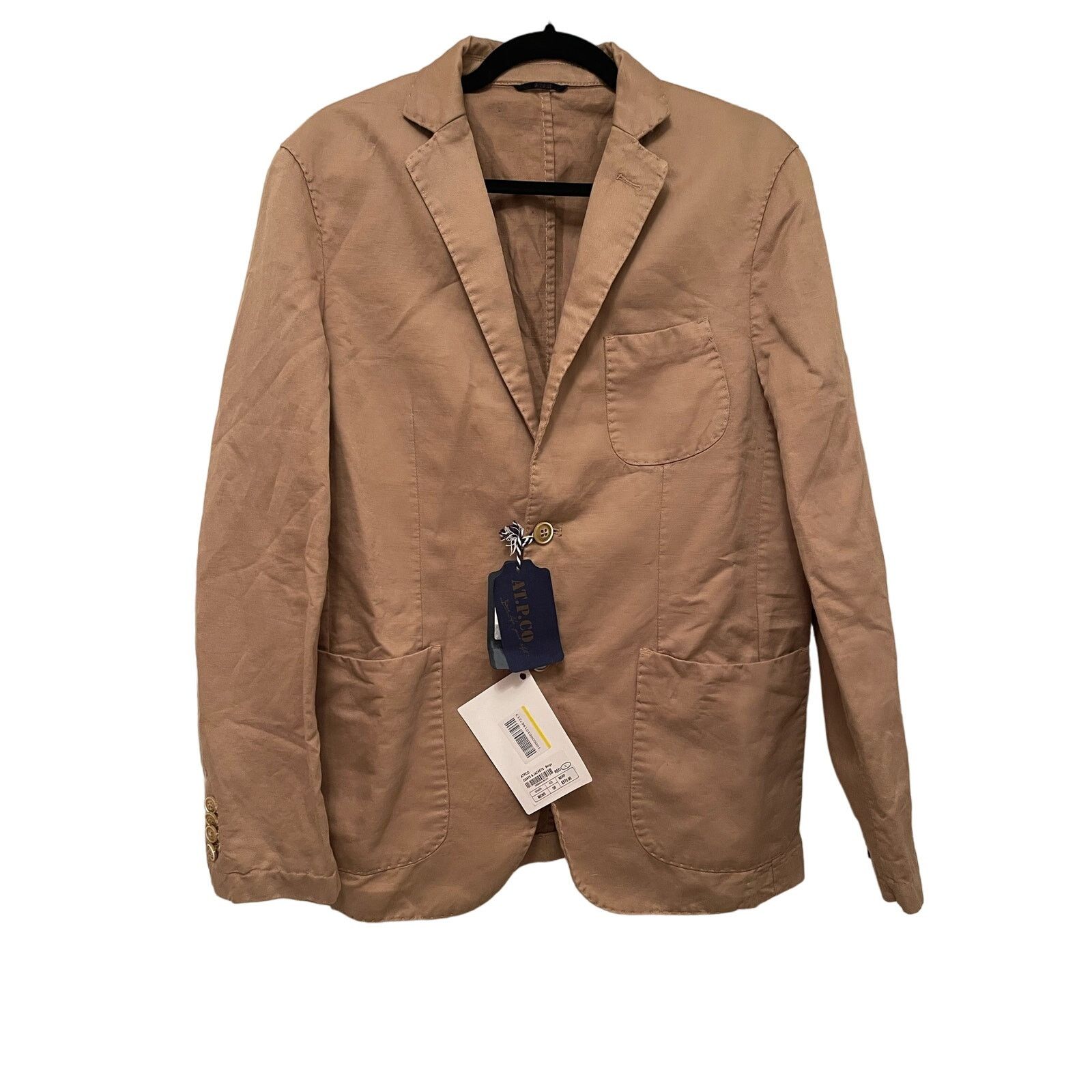 AT.P.CO AT. P. CO Men’s Single Breasted Blazer, NWT, Size: 50/L Size 50R - 2 Thumbnail