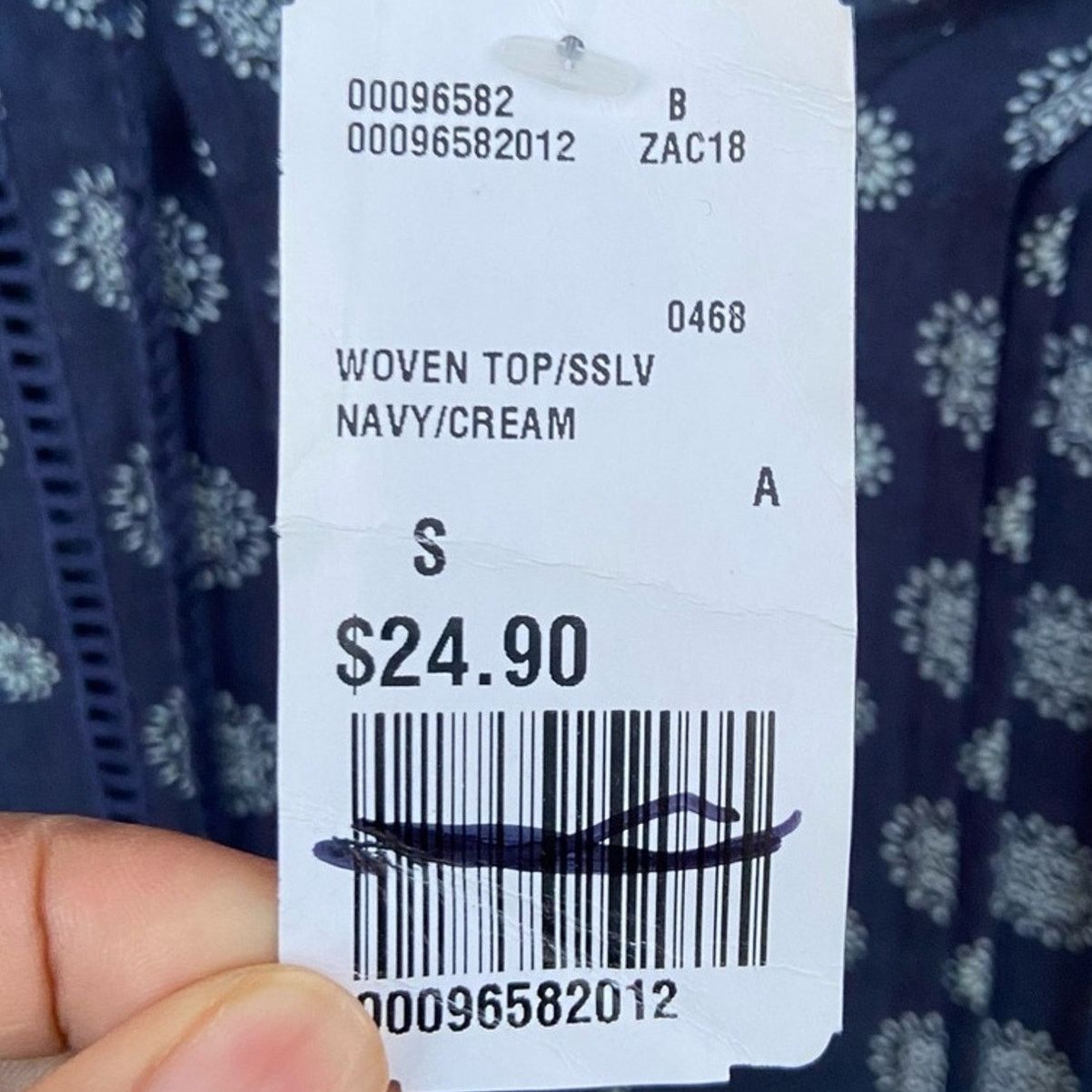 Forever 21 NWT Forever 21 Womens Small Front Tie Semi Sheer Blouse Size S / US 4 / IT 40 - 5 Thumbnail