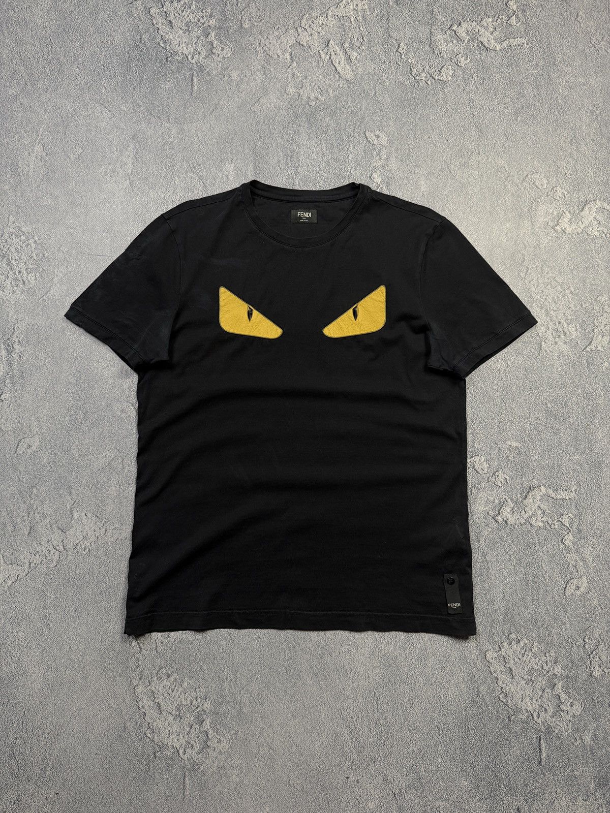 Fendi Fendi Monster Eyes Zip T Shirt | Grailed