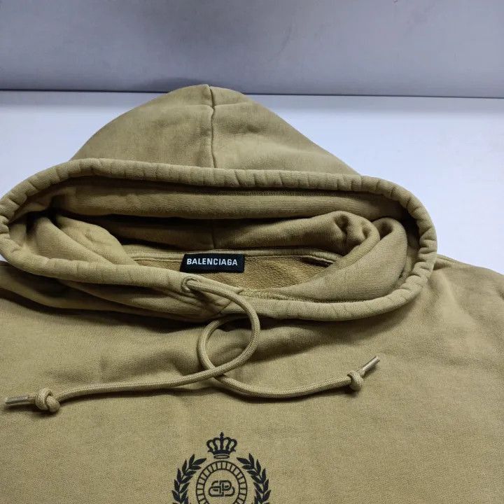 Balenciaga Balenciaga Balenciaga Letter Print Hooded Sweatshirt -2507 Size US XS / EU 42 / 0 - 6 Thumbnail