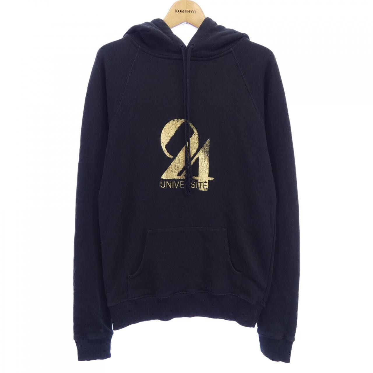 Yves Saint Laurent Yves Saint Laurent Saint Laurent Hoodie Cotton Sweatshirts & Hoodies 44TZ 557924 00673 DUTY FREE for USA Size ONE SIZE - 1 Thumbnail